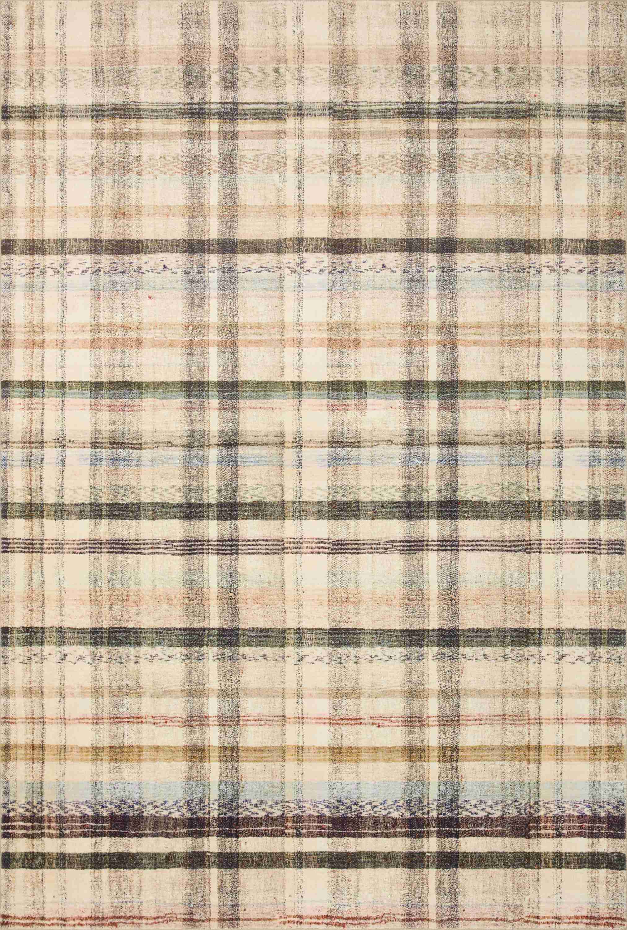 Chris Loves Julia x Loloi | Humphrey Collection | Ivory / Multi | HUM-02 - Image 1