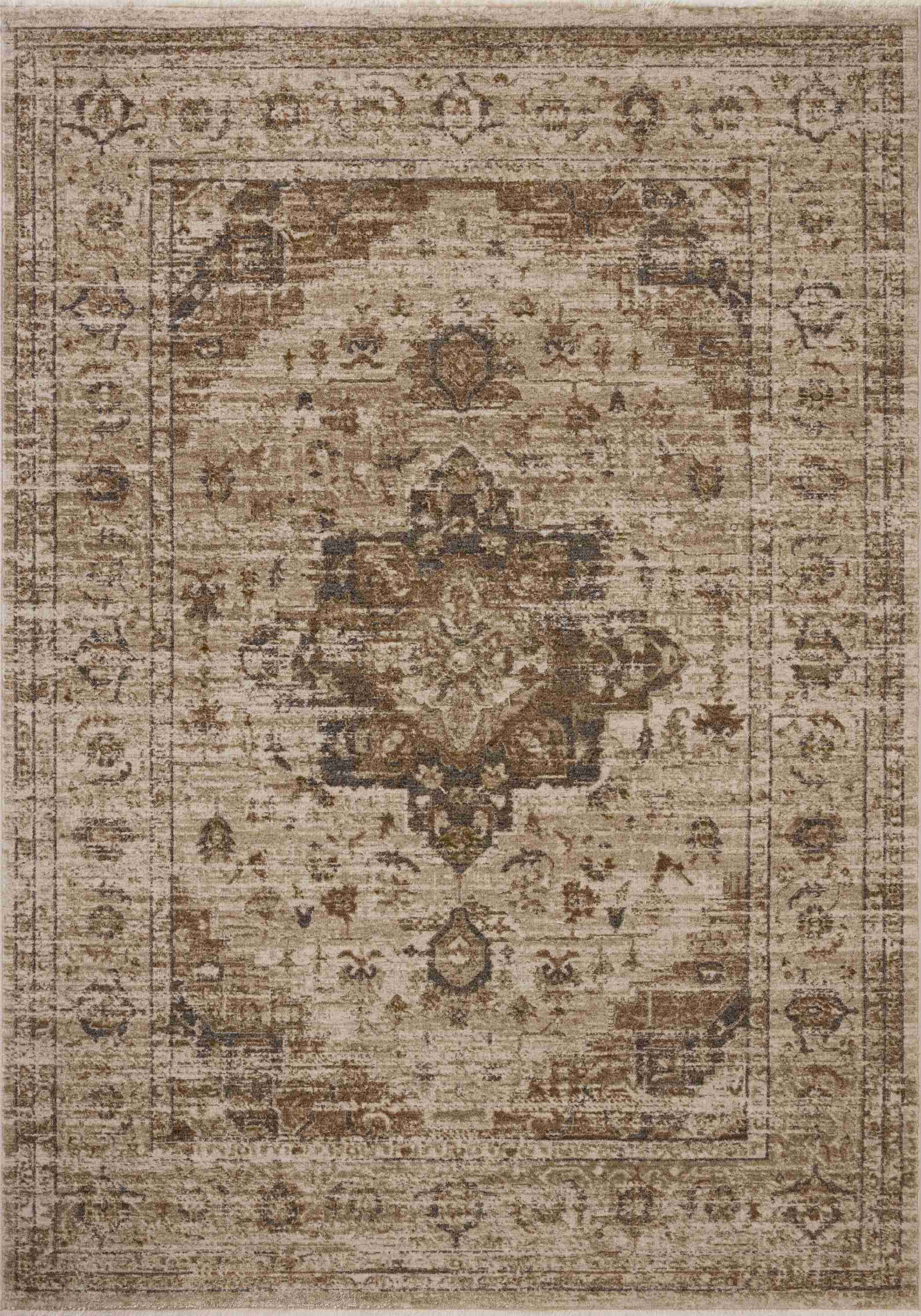 Loloi II | Haywood Collection | Natural / Bark | HYD-03 - Image 1