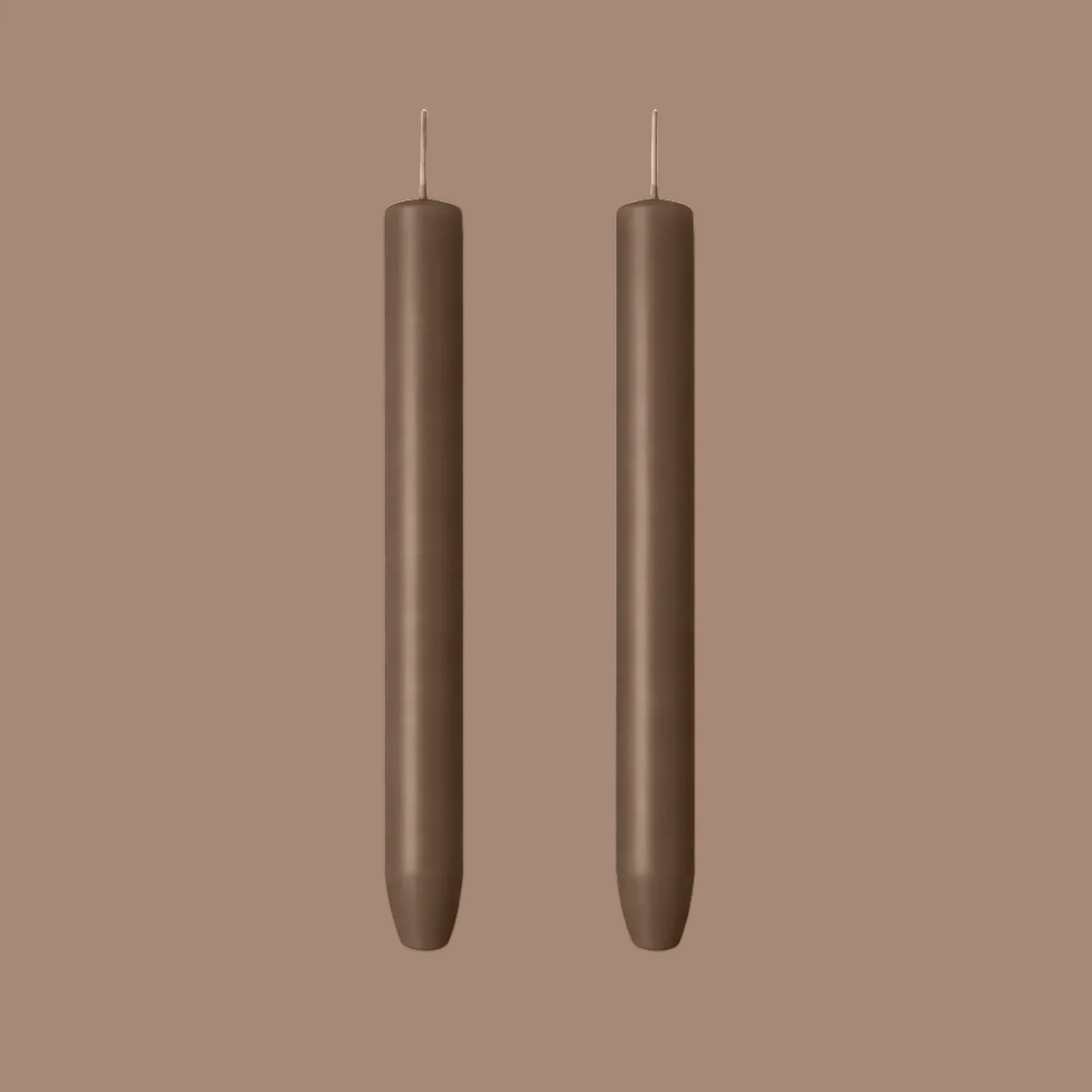 Blitzen Cylindrical Candles | Hazelnut