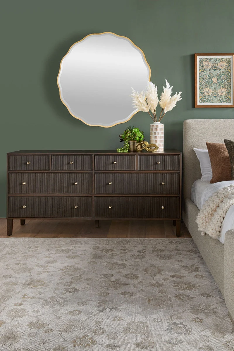 Highland 8-Drawer Double Dresser | Dutch Brown Oak - Image 3