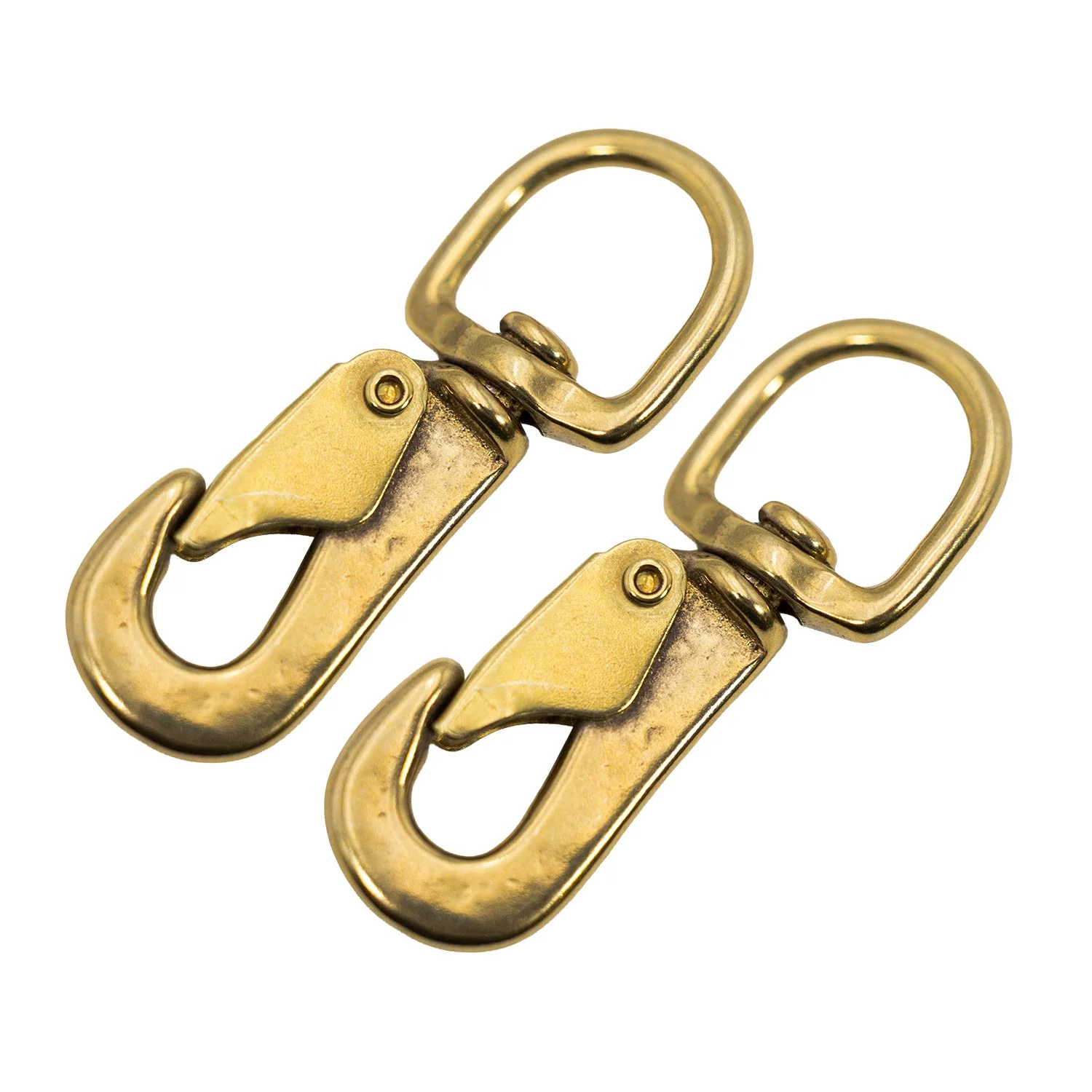 Jeffers Solid Brass Spring Snap - Image 3