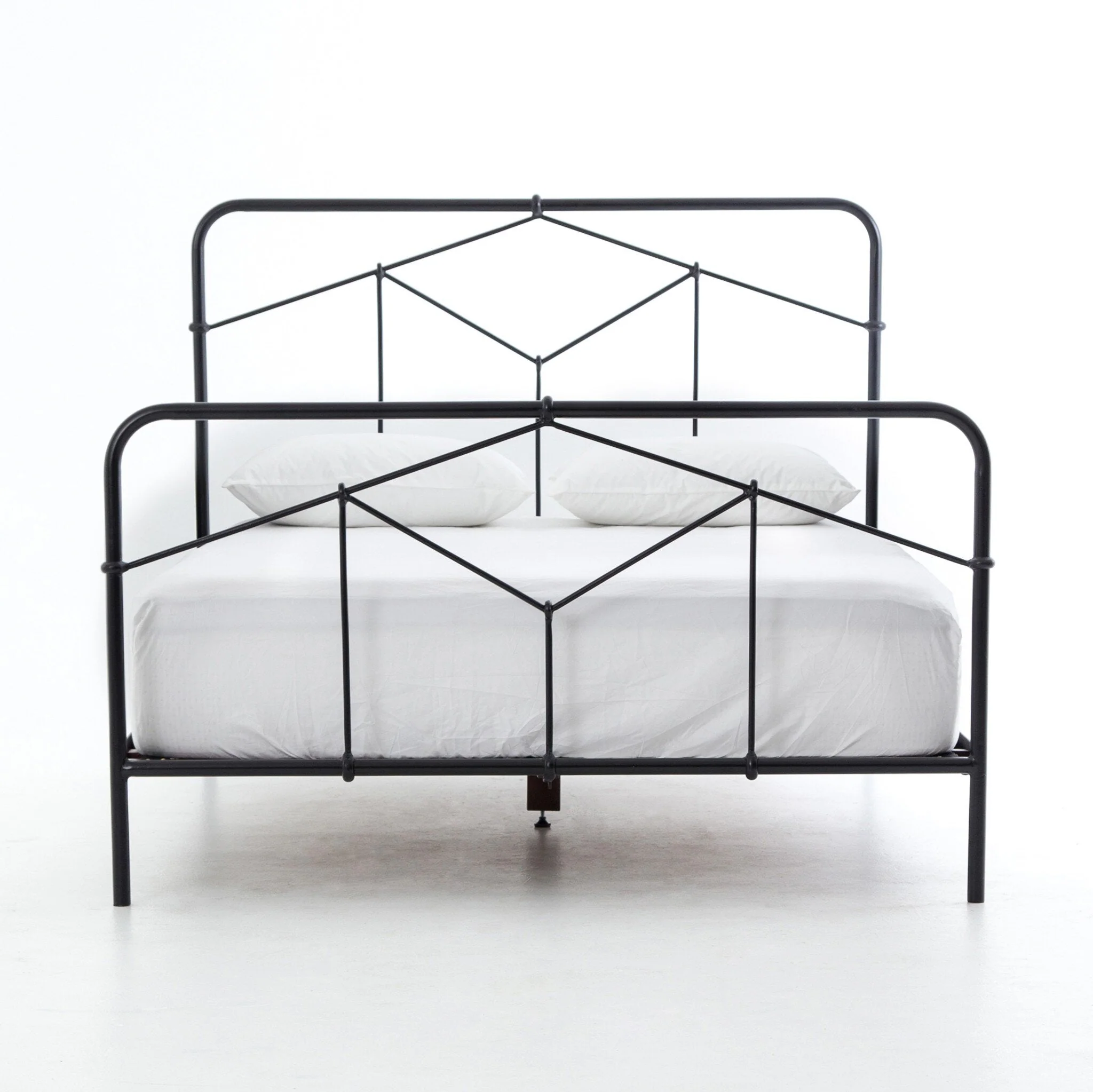 Casey Bed - Sandblasted Vintage Black | King - Image 1