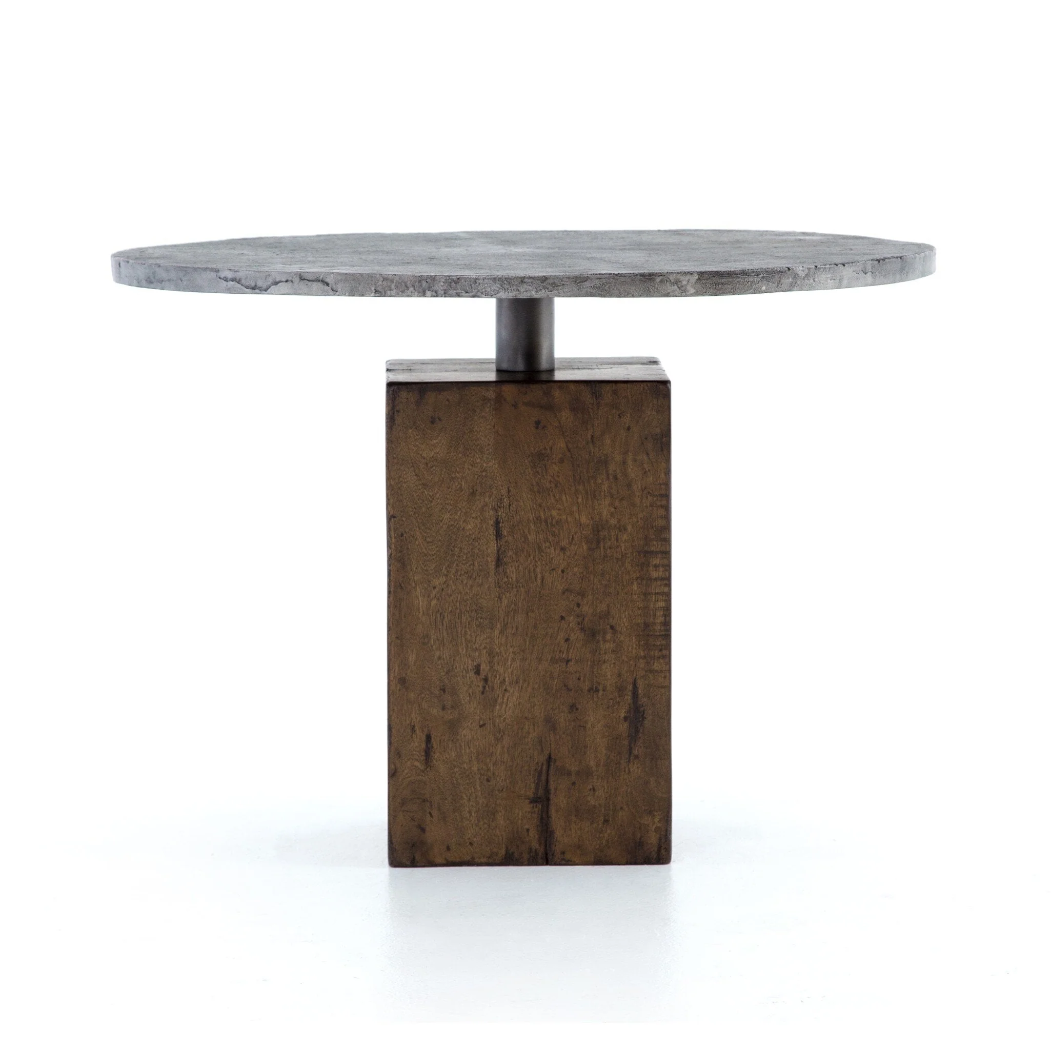 Boomer Bistro Table - Light Gunmetal - Image 1