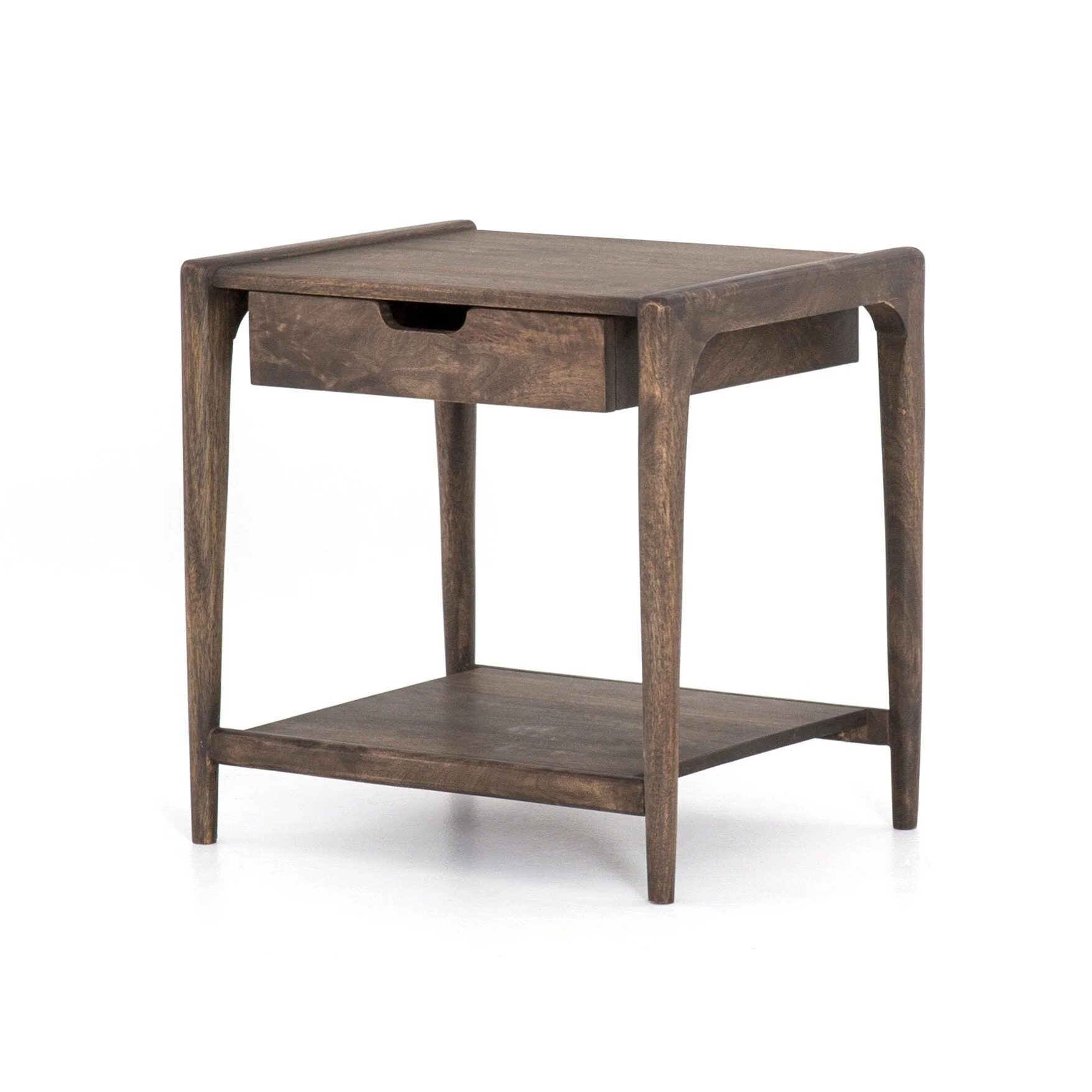 Valeria End Table - Aged Brown - Image 2
