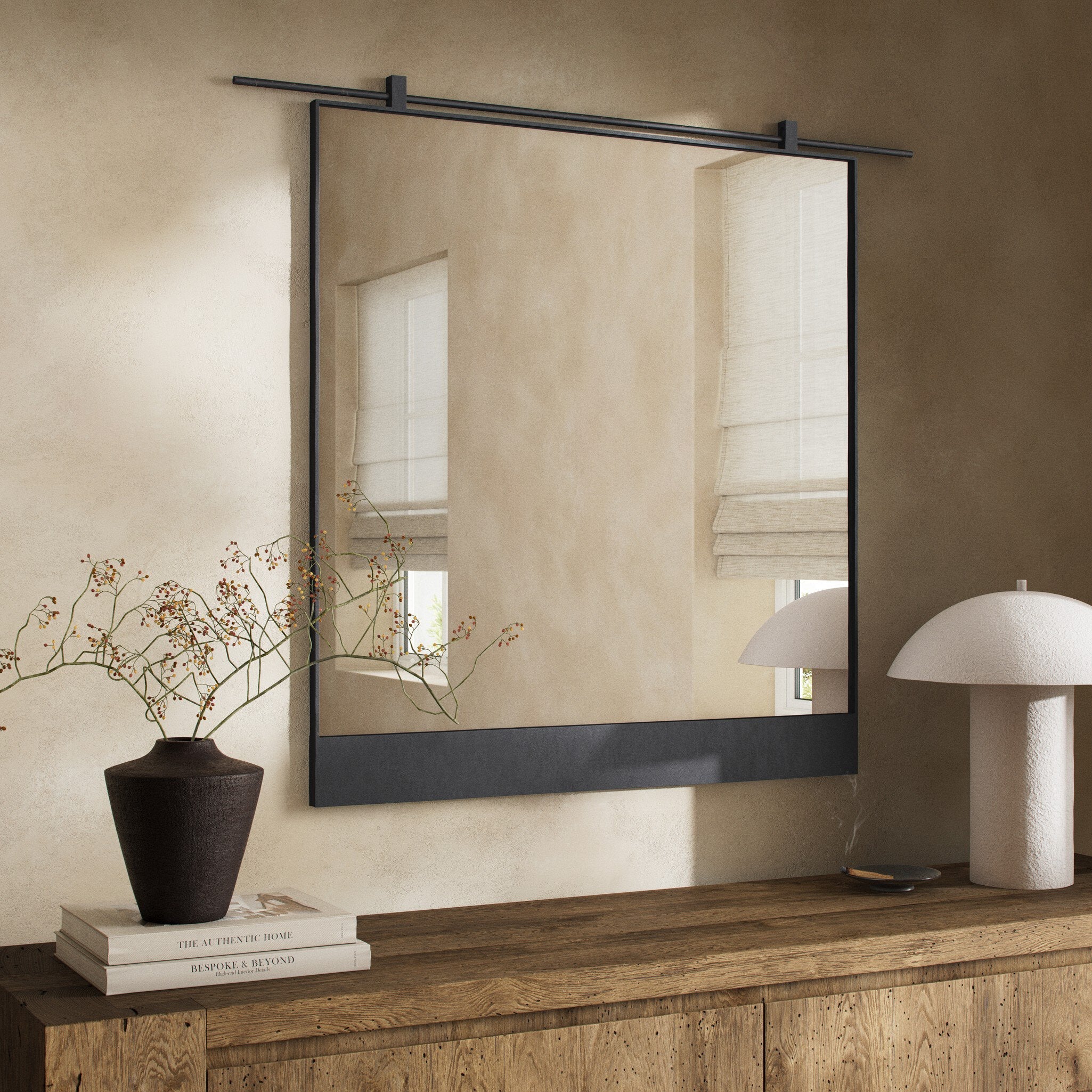 Chico Mirror - Antiqued Iron - Image 3