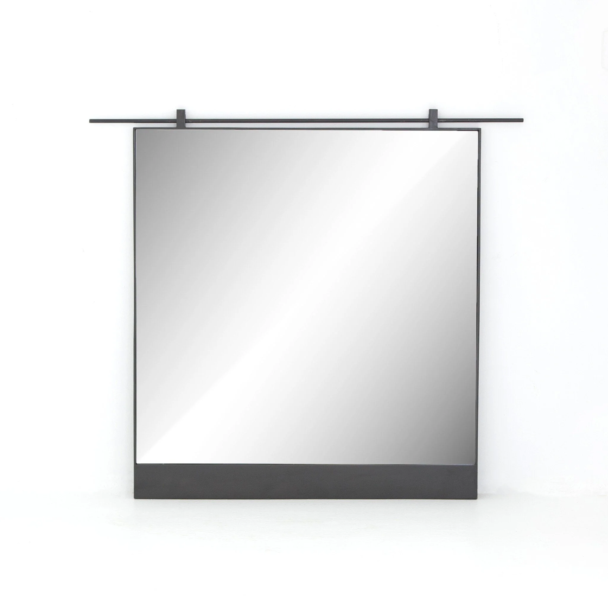Chico Mirror - Antiqued Iron - Image 1