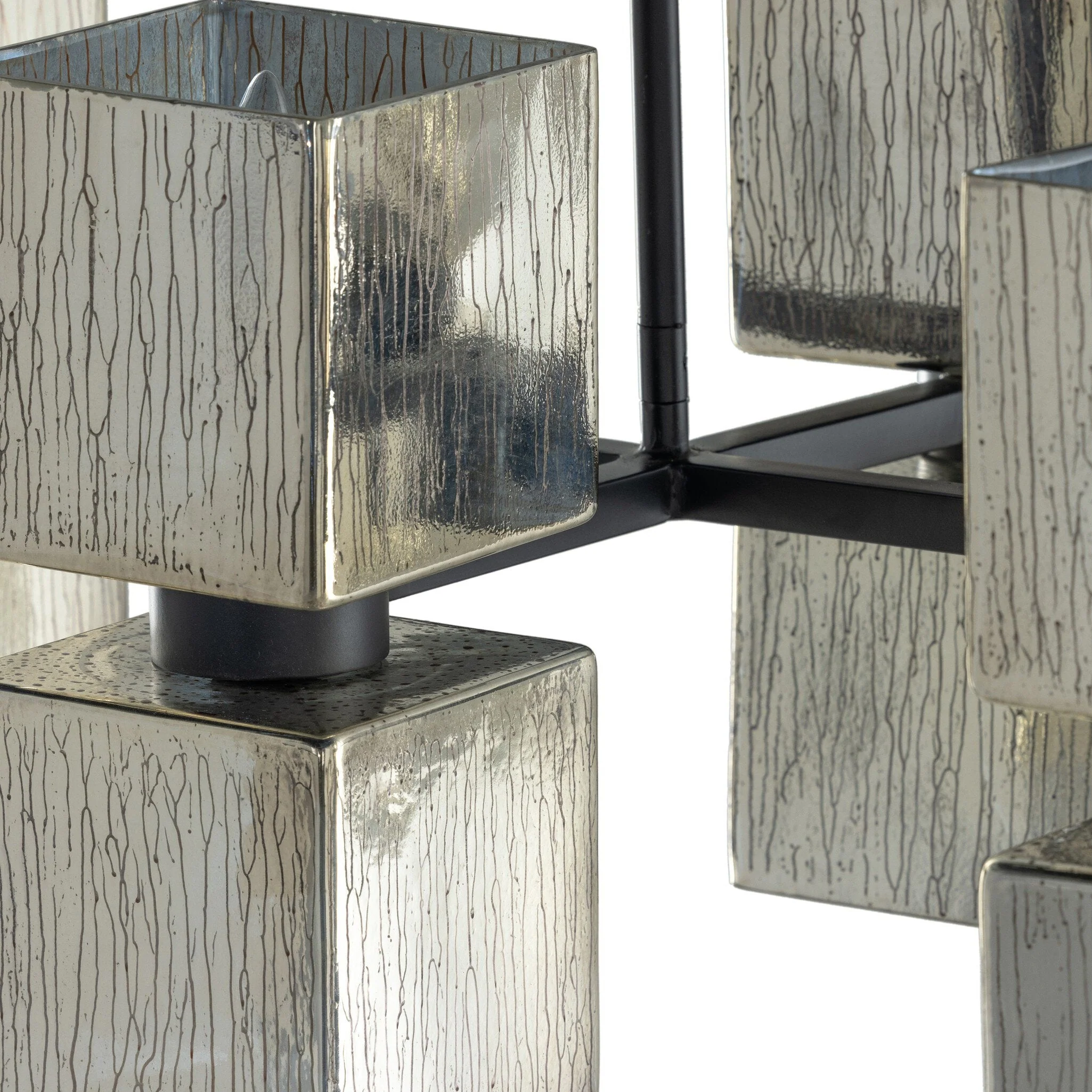 Ava Linear Chandelier - Antiqued Iron - Image 3