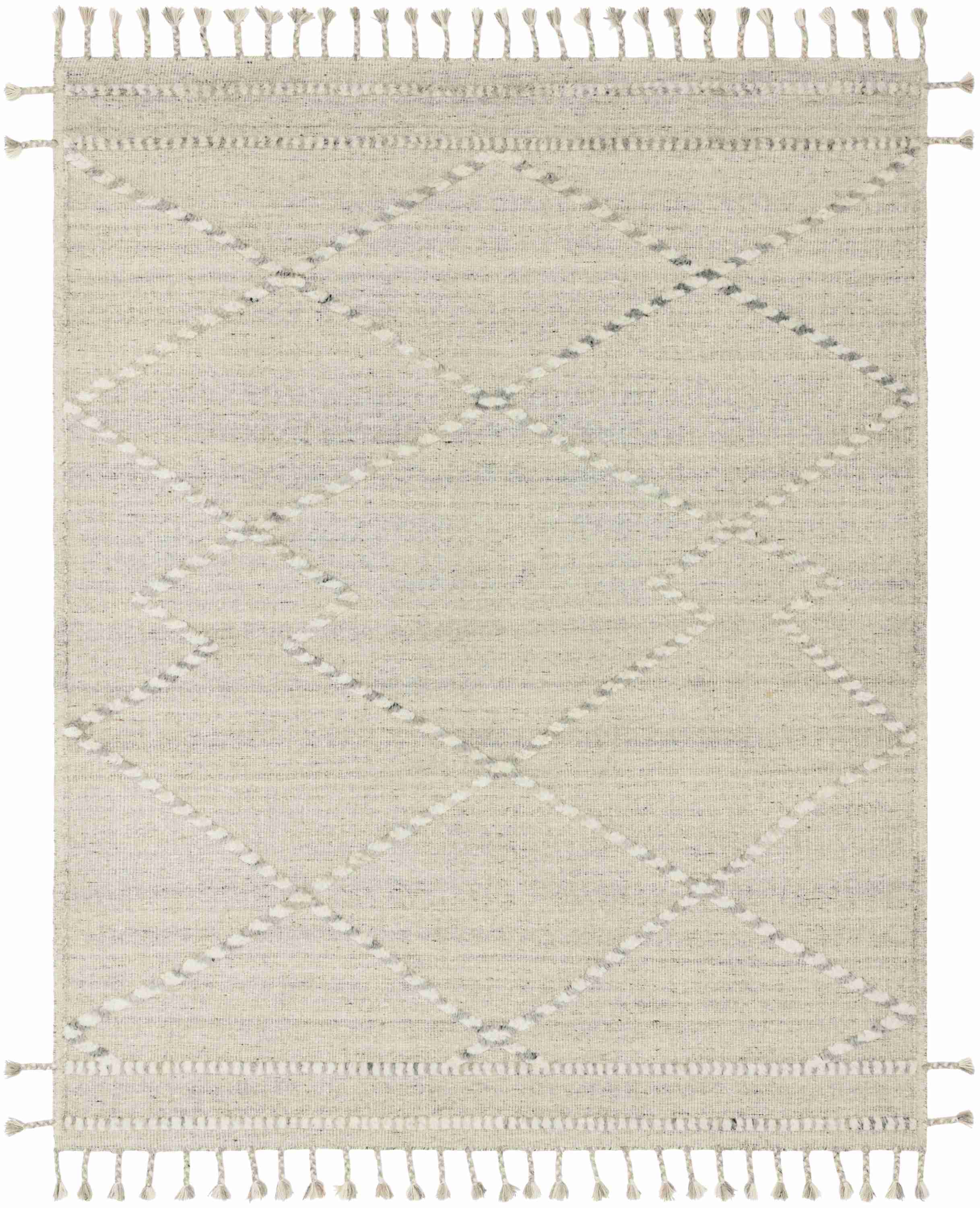 Loloi | Iman Collection | Ivory / Lt. Grey | IMA-03 - Image 1