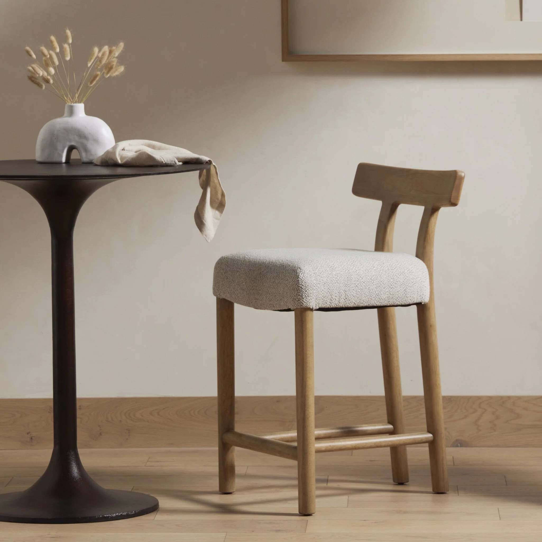 Simone Bar + Counter Table - Antique Rust - Image 2