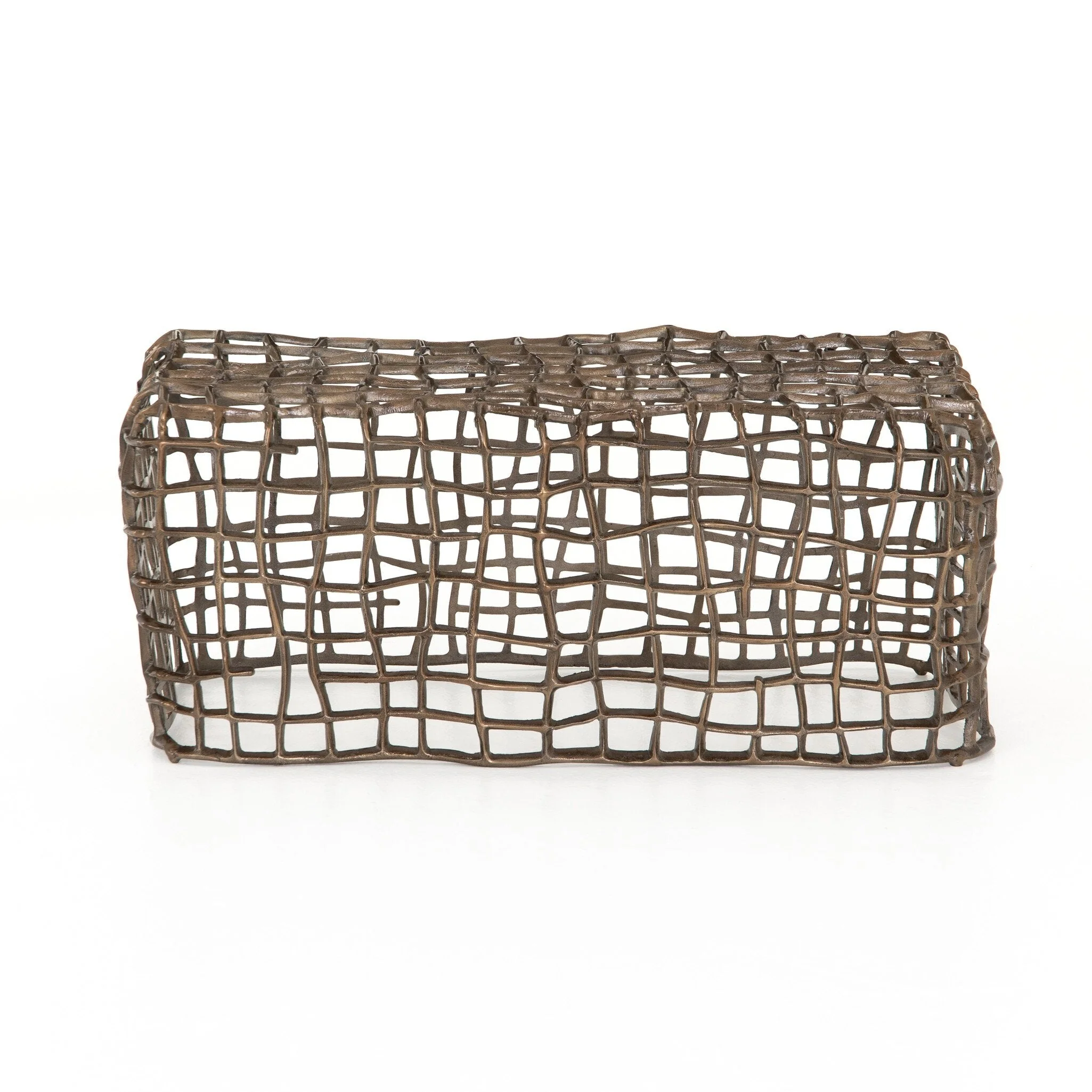 Zander Outdoor Bench - Aged Bronze - Image 1