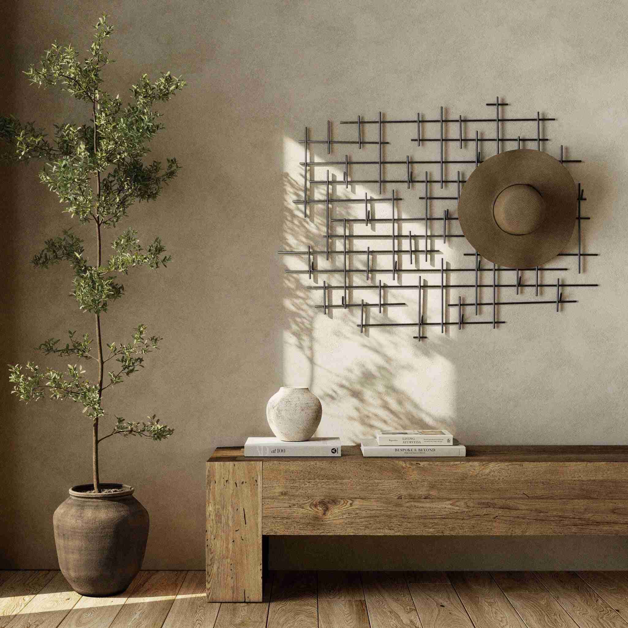 Crossin Coat Rack - Iron Matte Black - Image 3