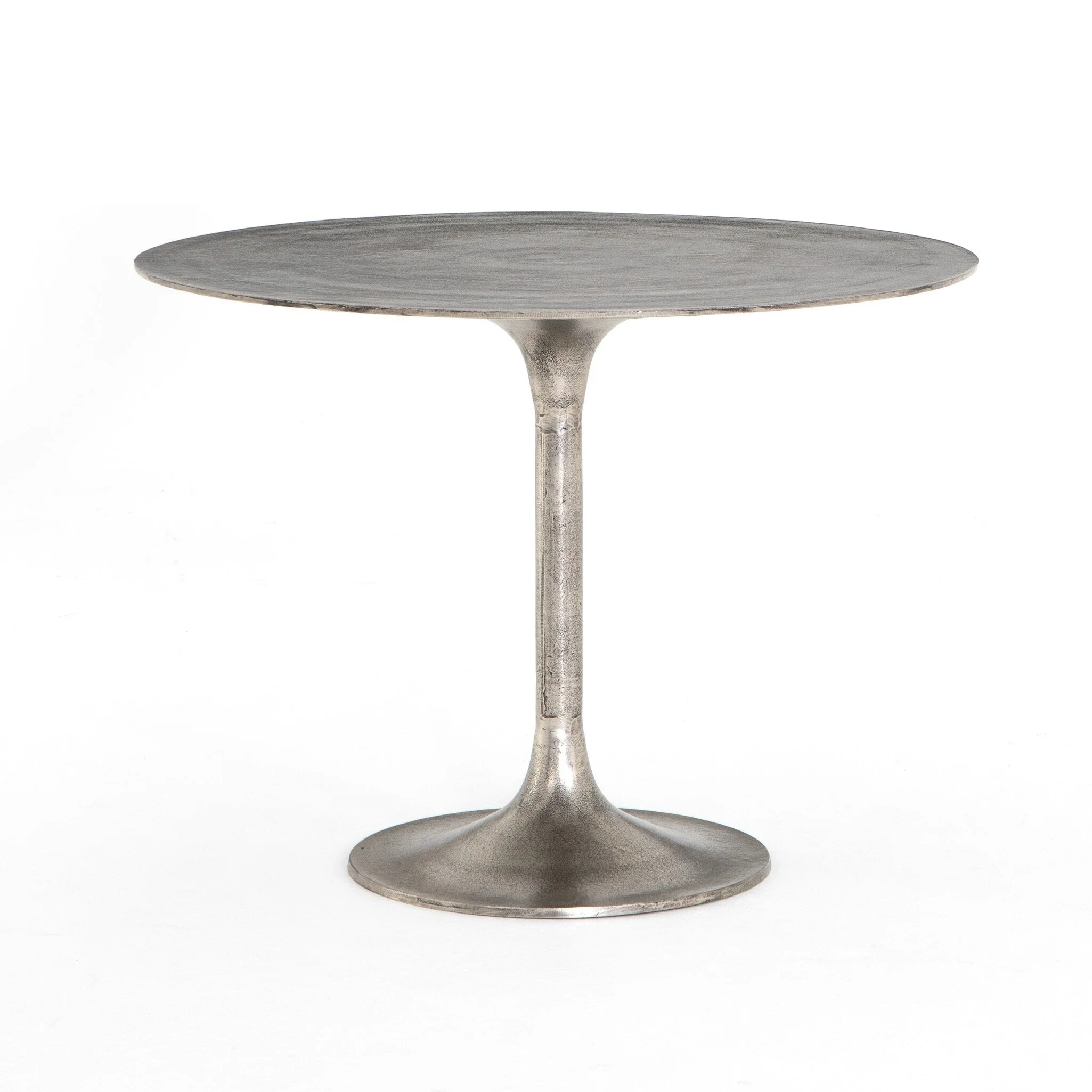Simone Bistro Table - Raw Antique Nickel - Image 1
