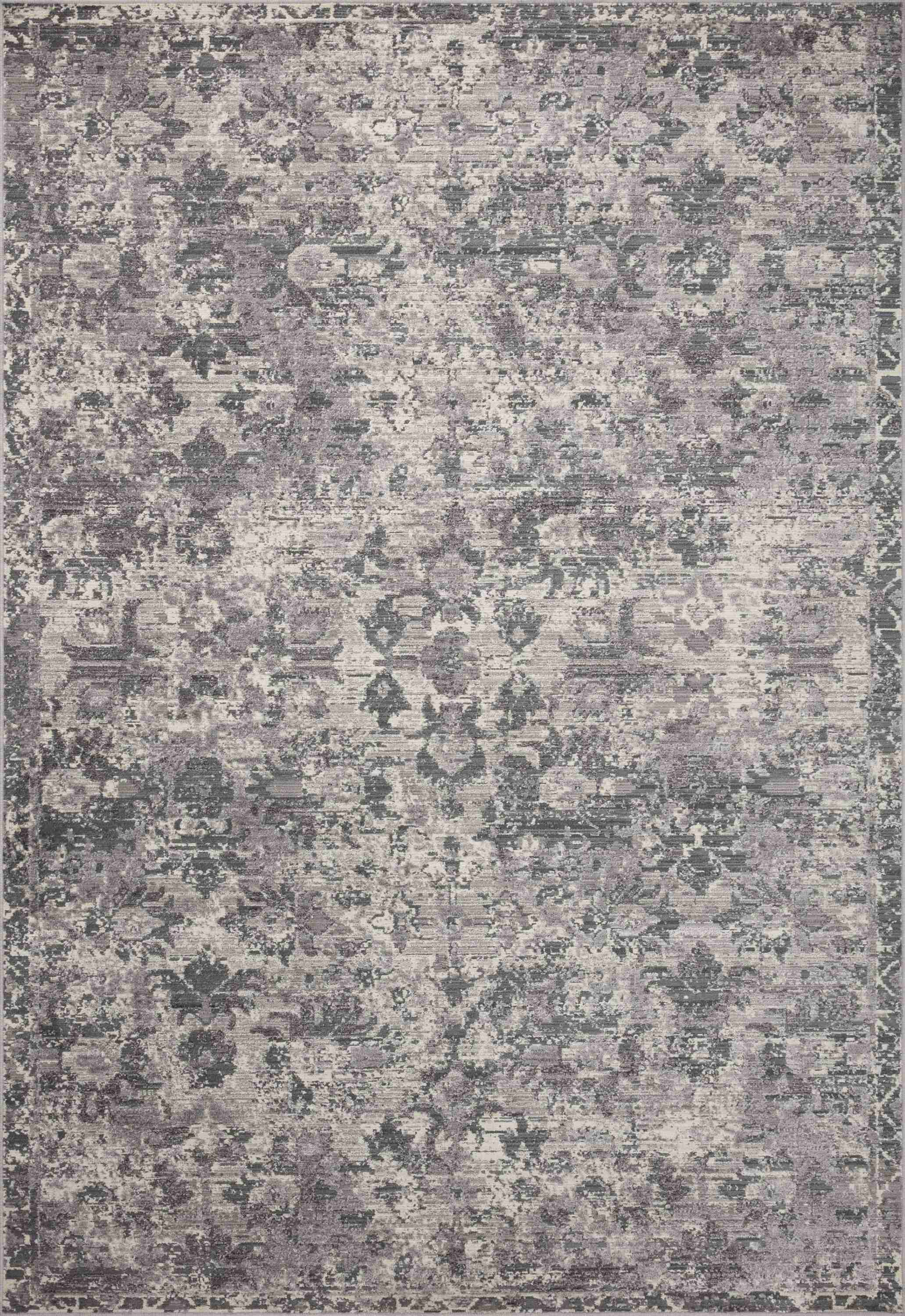 Loloi | Indra Collection | Charcoal / Silver | INA-04 - Image 1