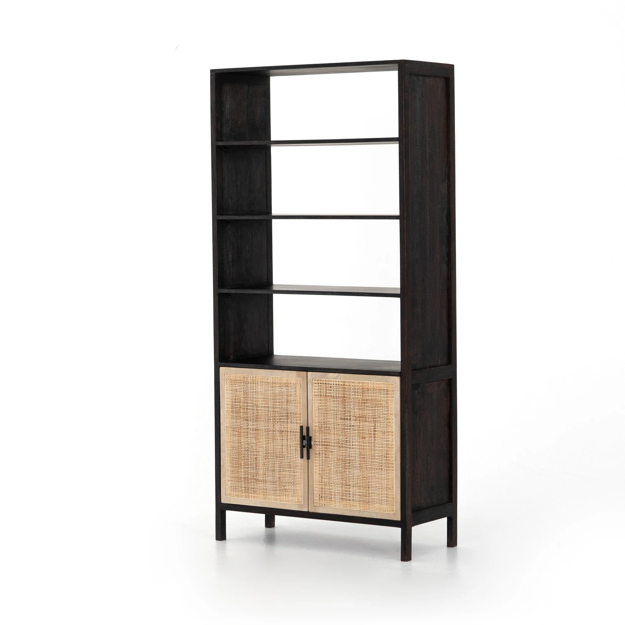 Caprice Bookshelf - Washed Black - Image 2