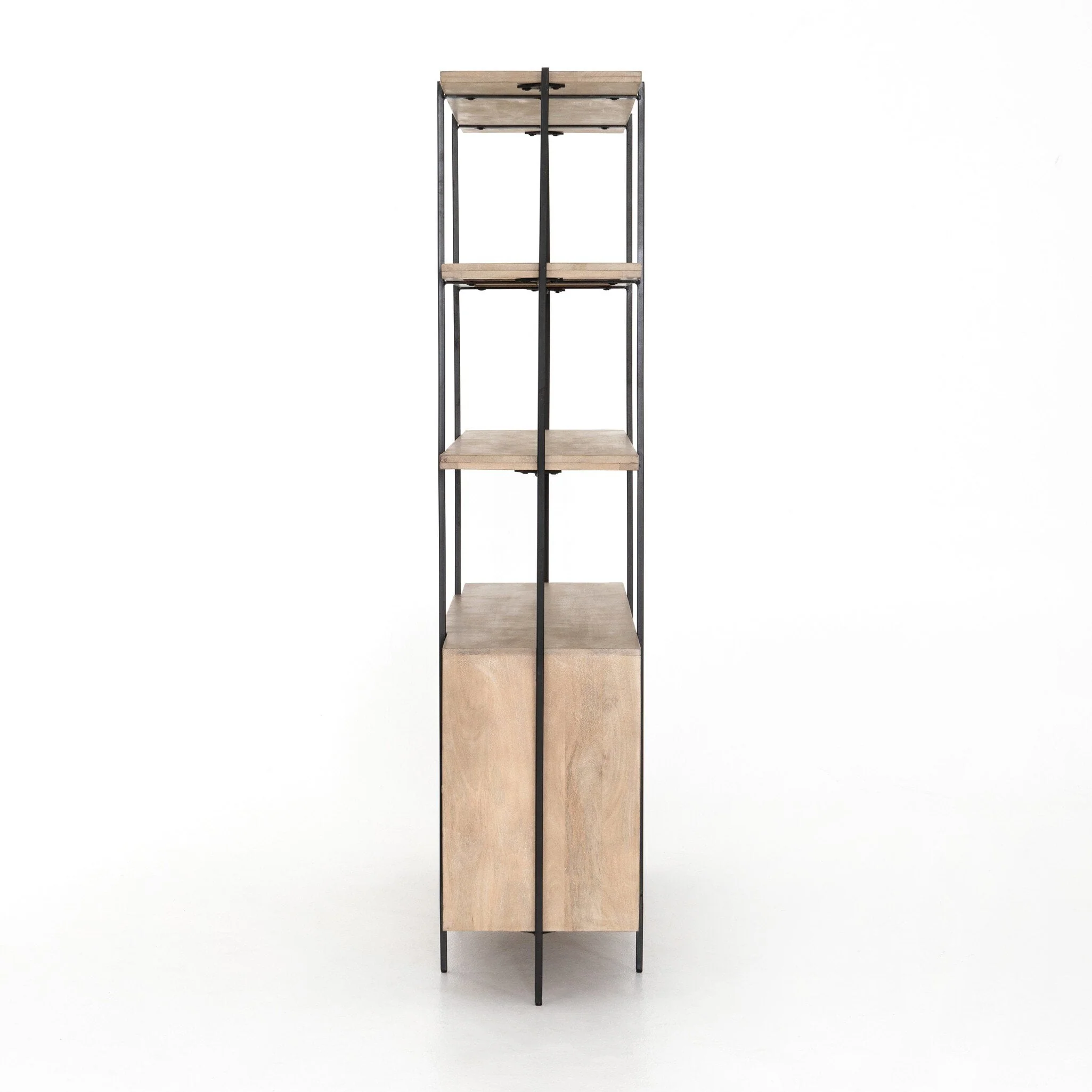 Elena Sideboard and Hutch - Satin Black - Image 3