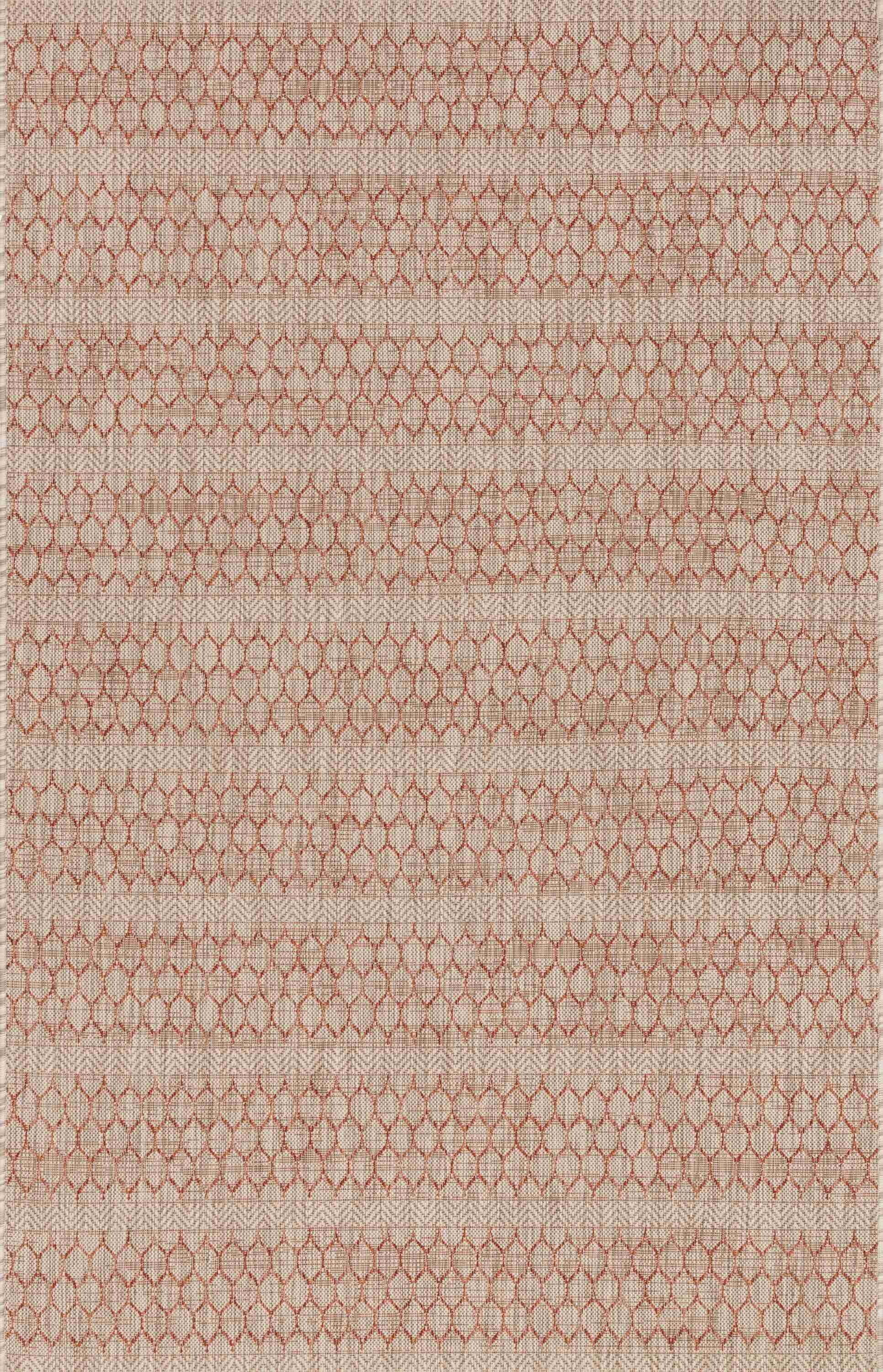 Loloi | Isle Collection | Beige / Rust | IE-01 - Image 1