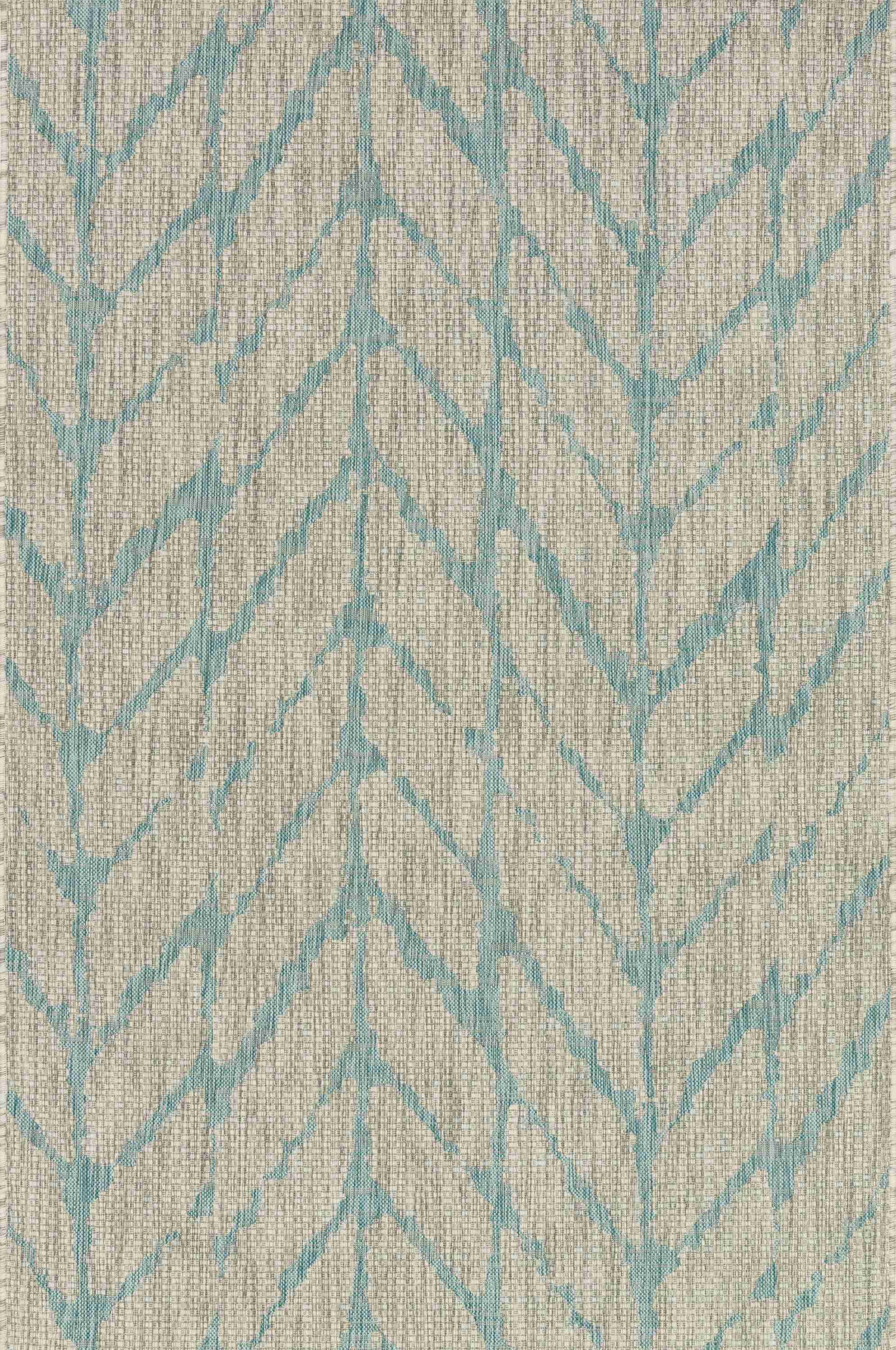Loloi | Isle Collection | Mist / Aqua | IE-02