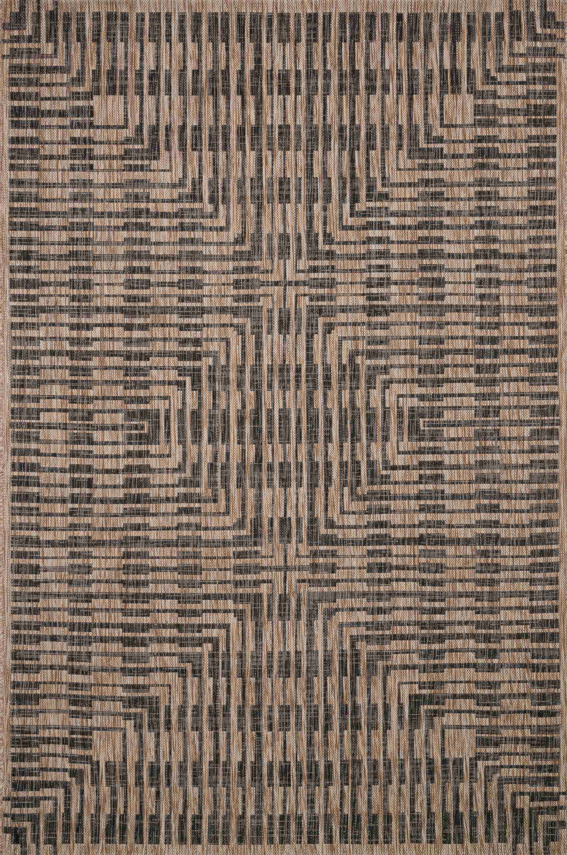 Loloi | Isle Collection | Brown / Black | IE-09 - Image 1