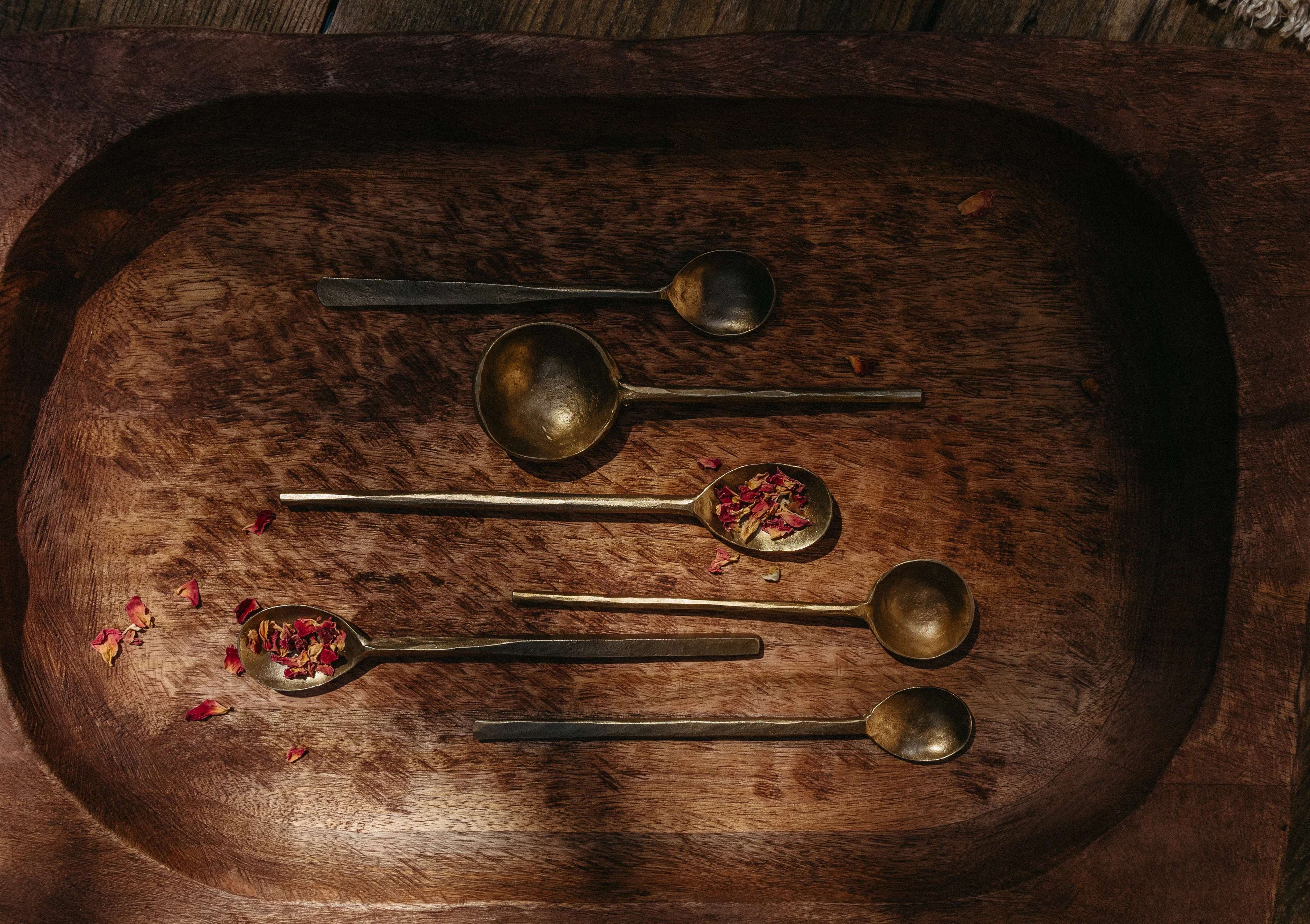 Canyon Wooden Tray, Stained - Image 2
