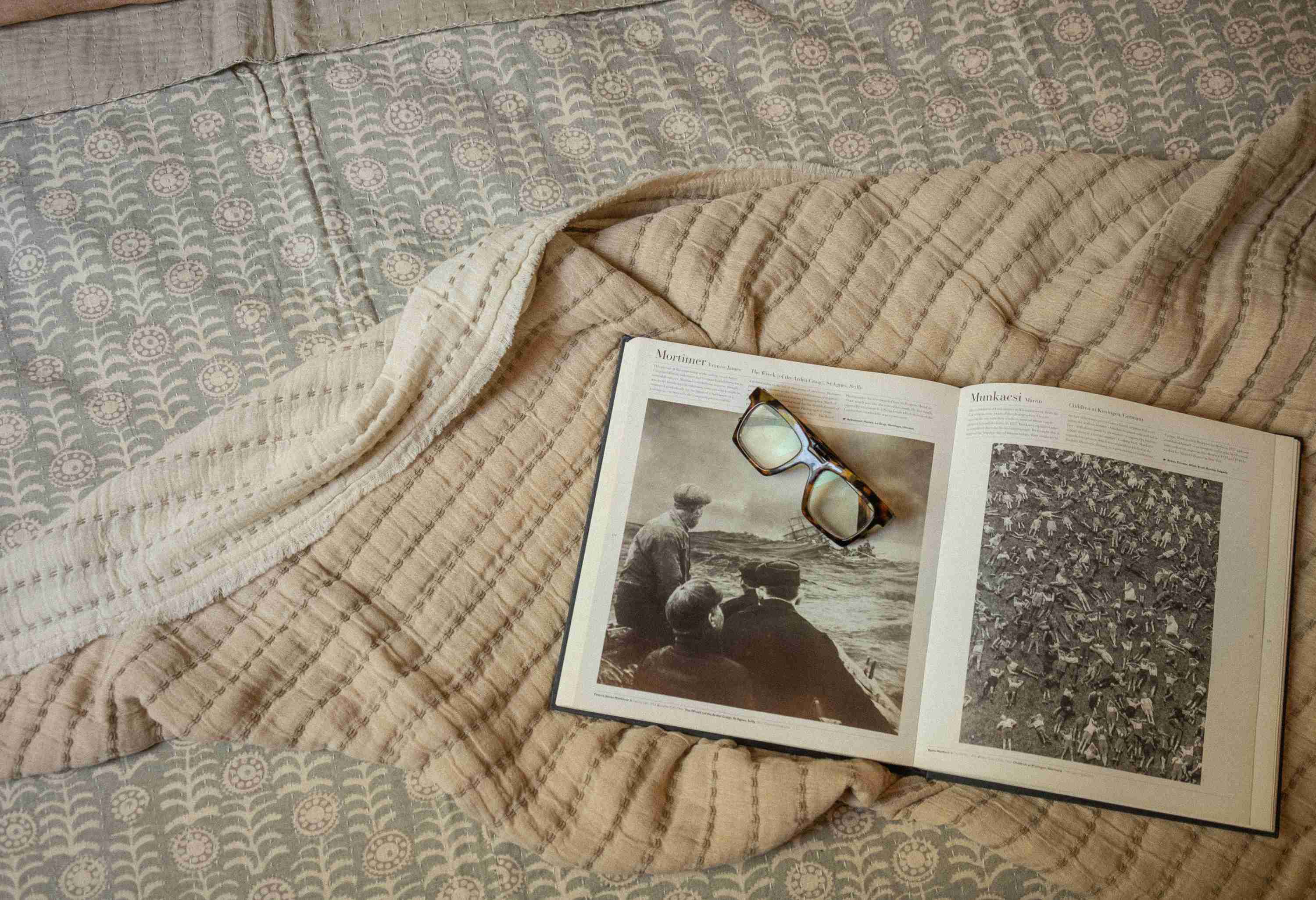 Verbier Double Gauze Bed Blanket - Image 3