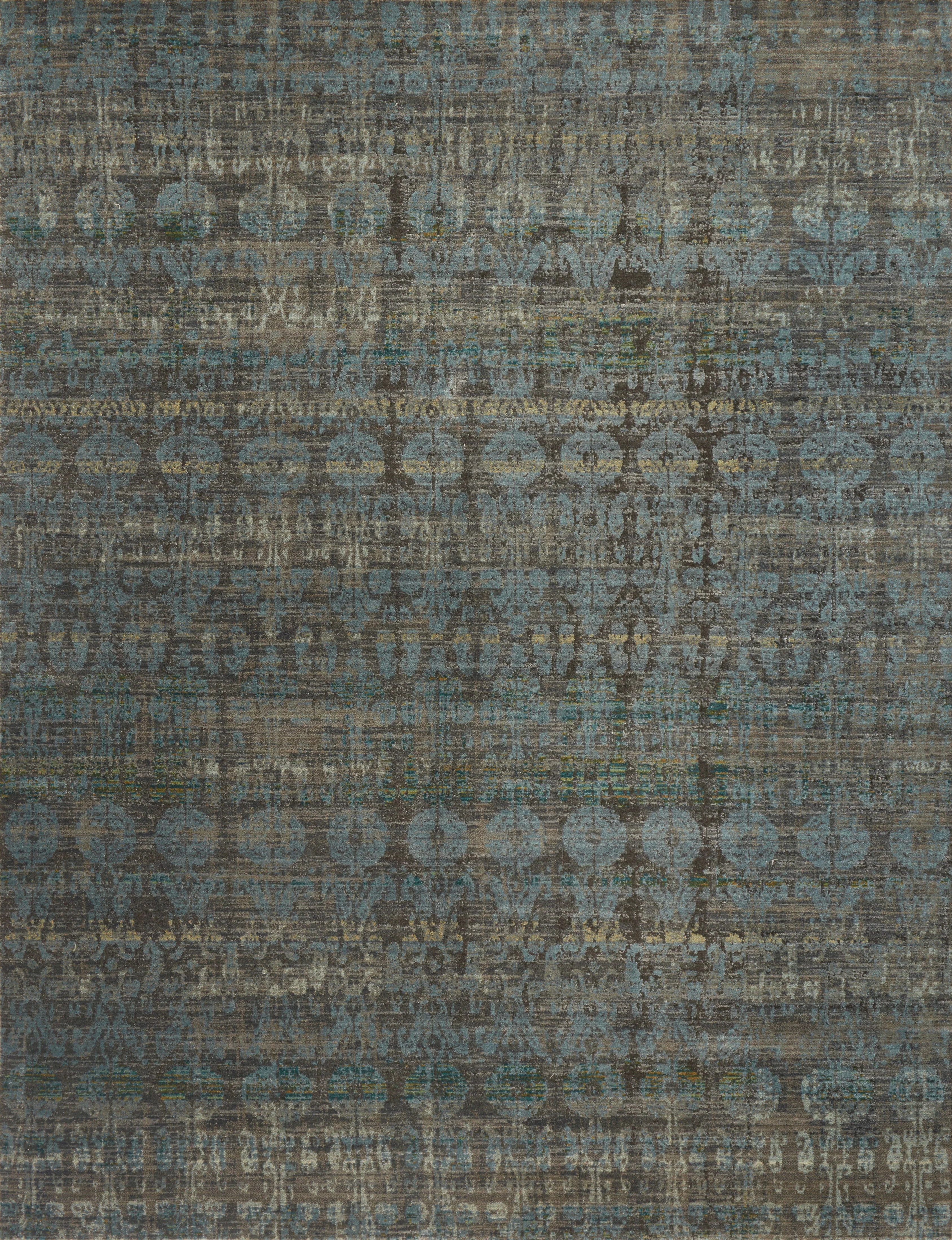 Loloi | Javari Collection | Steel / Lagoon | JV-07