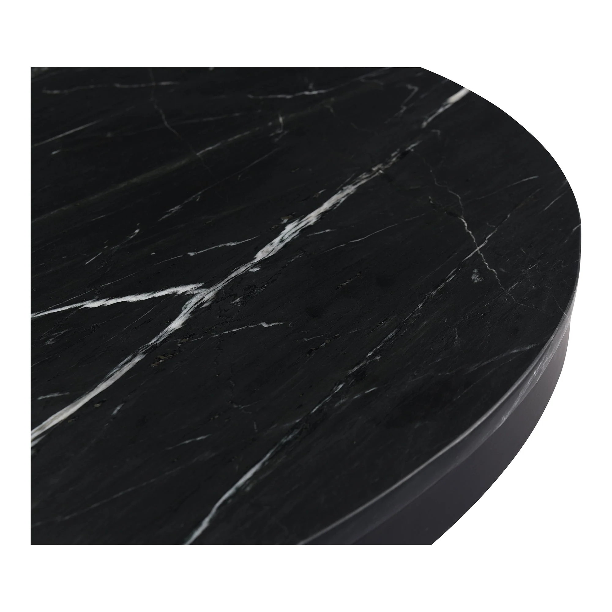 Tower Dining Table Black Marble - Image 3