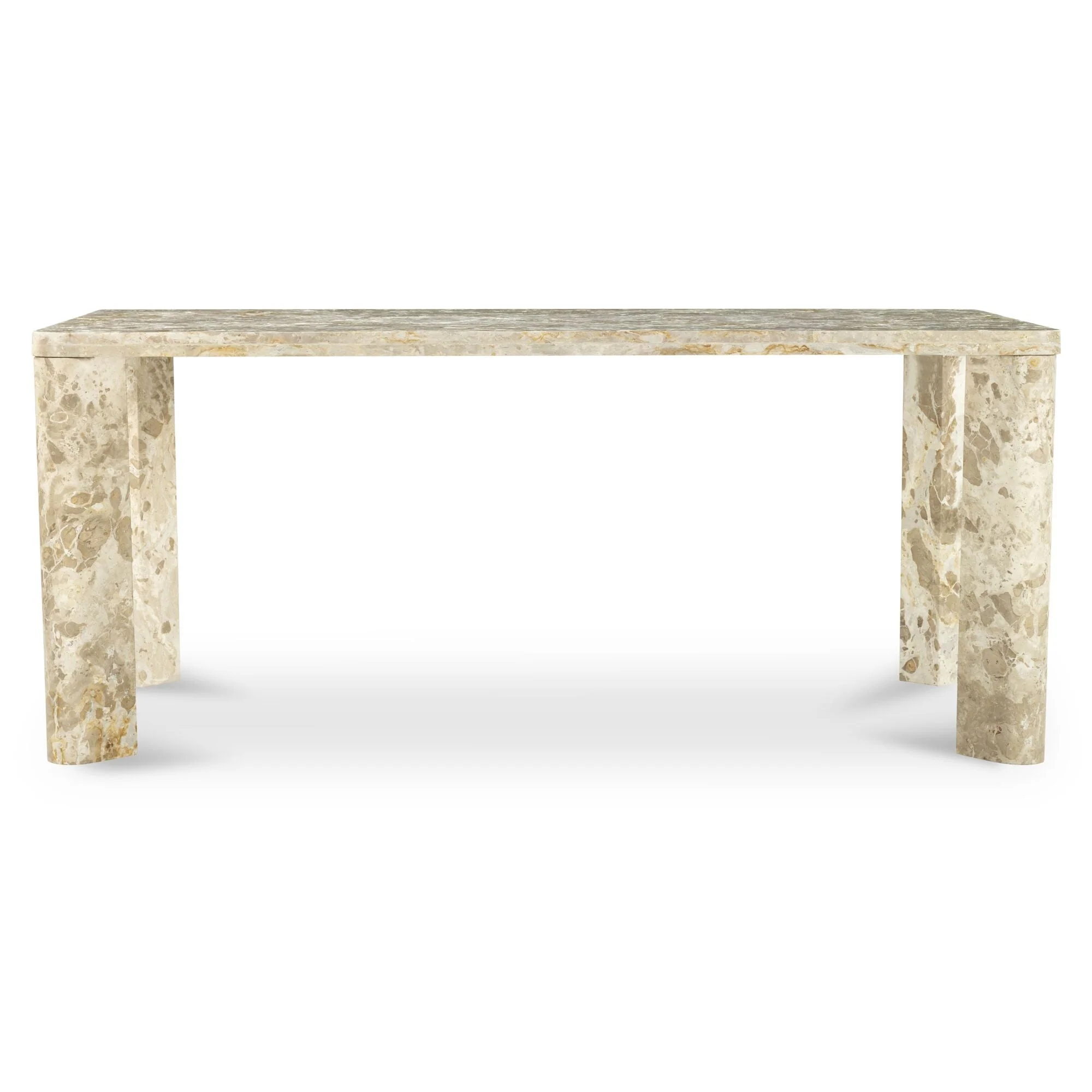 Segment Dining Table Panther Stone Beige - Image 1