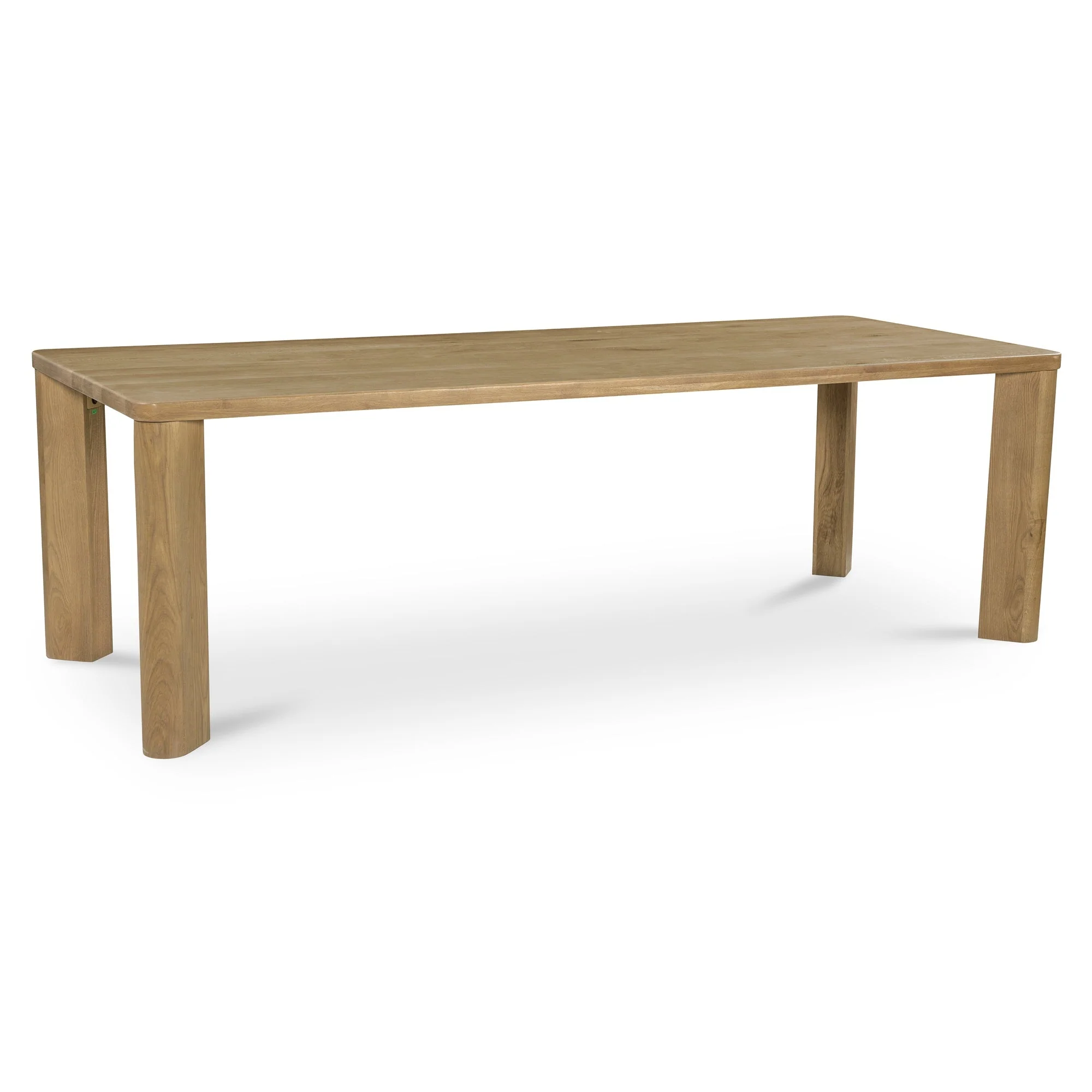 Segment Dining Table Wood Large Heritage Brown - Image 2