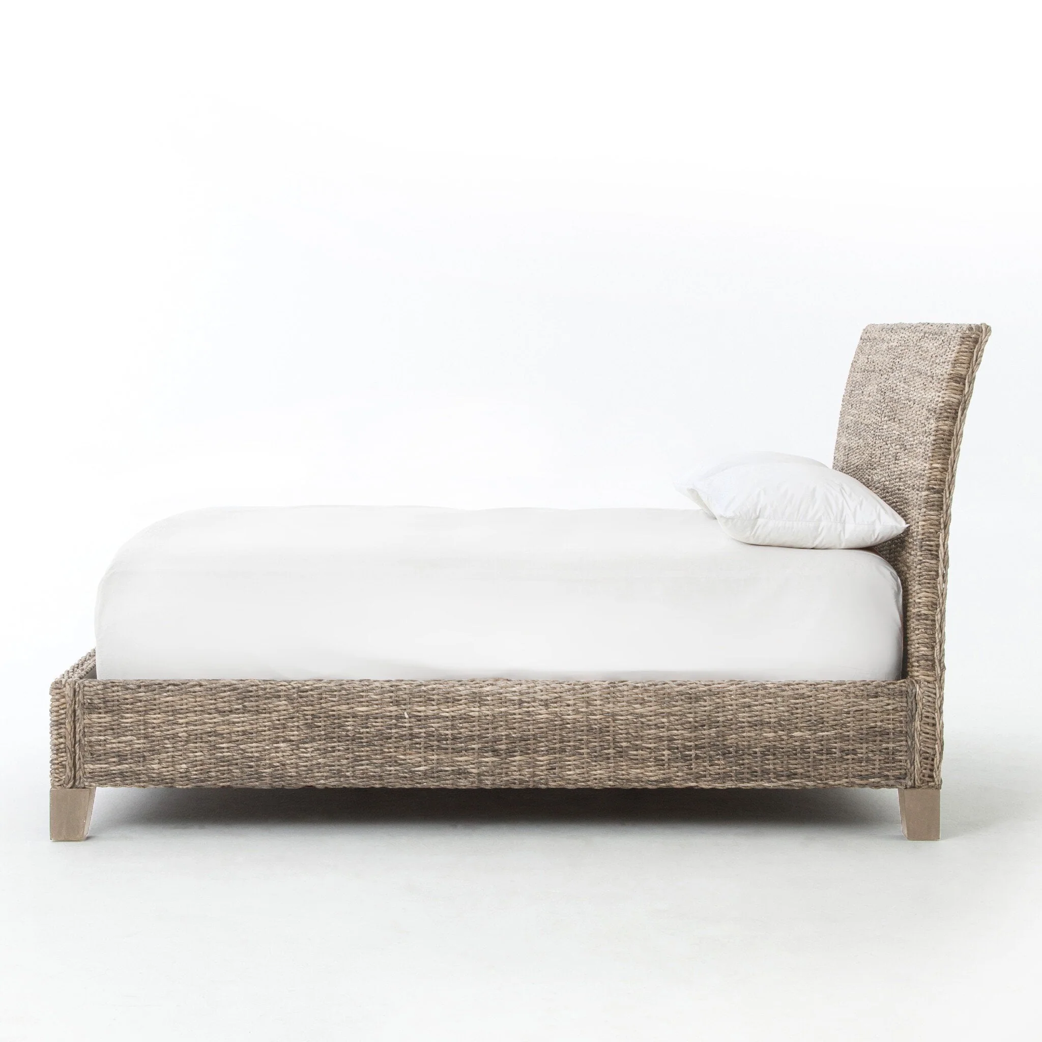 Banana Leaf Bed - Grey Wash Mango | King - Image 3