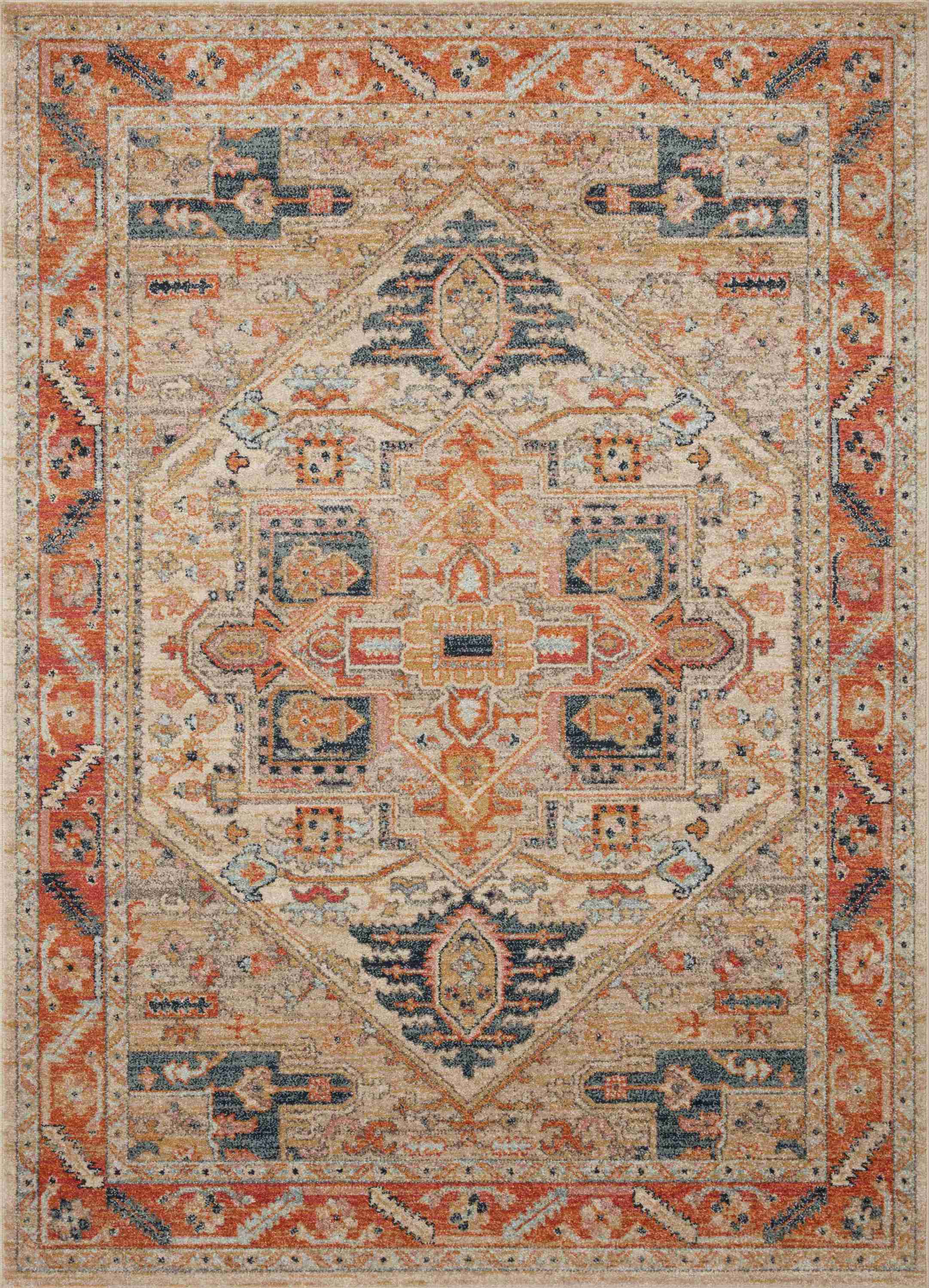 Loloi II | Jocelyn Collection | Sand / Multi | JOC-01 - Image 1
