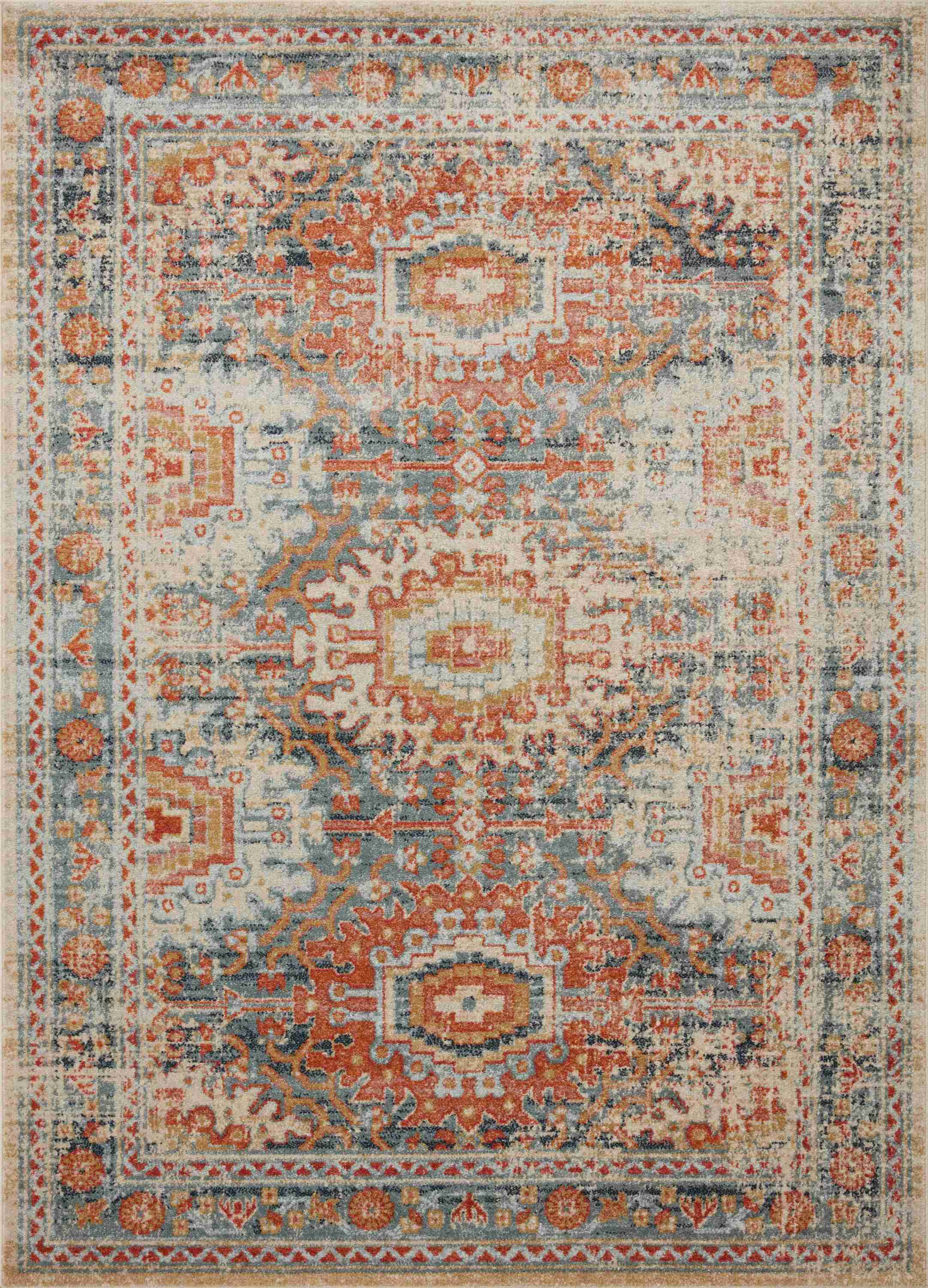 Loloi II | Jocelyn Collection | Mist / Multi | JOC-03 - Image 1