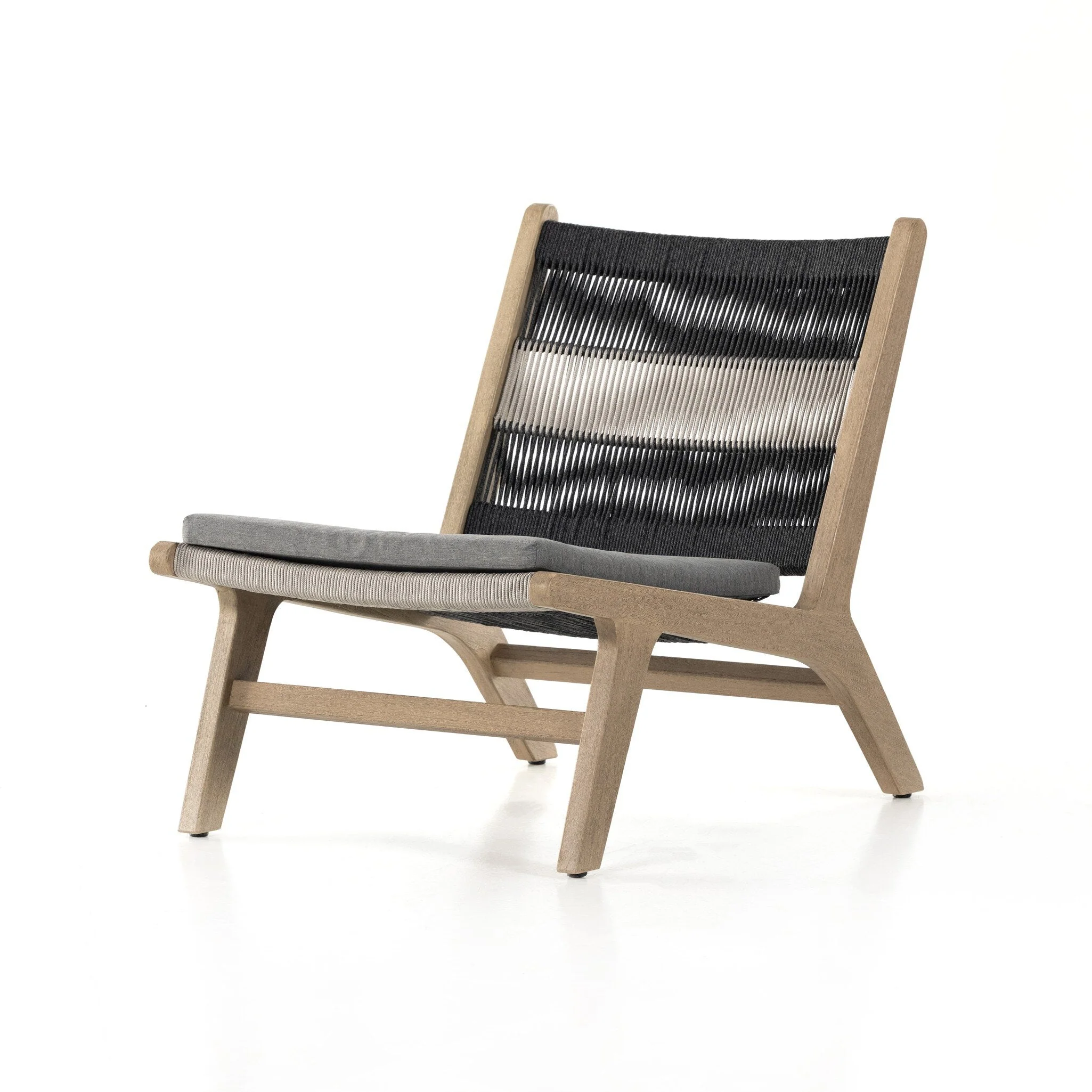 Julian Outdoor Chair - Venao Charcoal - Image 2