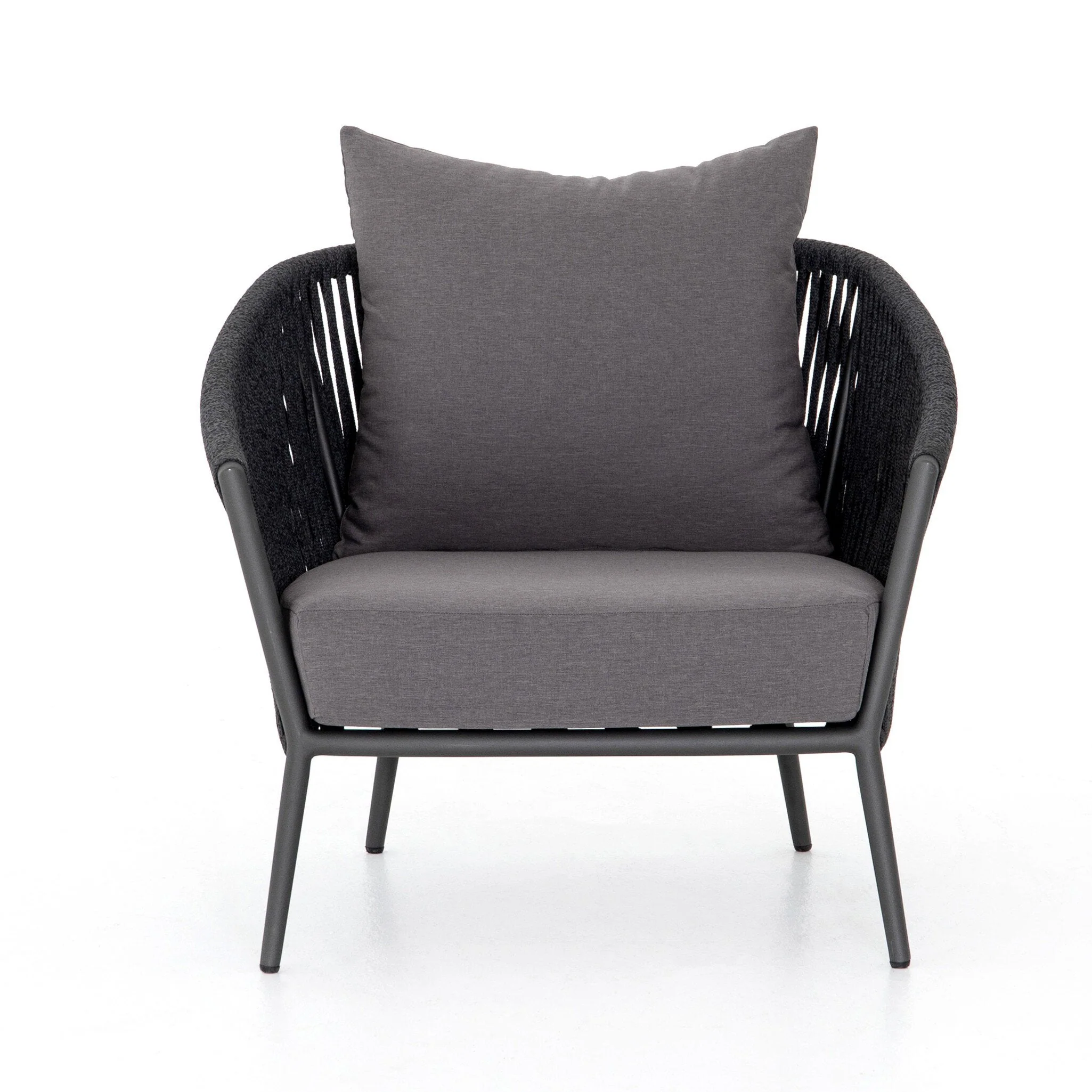Porto Outdoor Chair - Venao Charcoal - Image 1