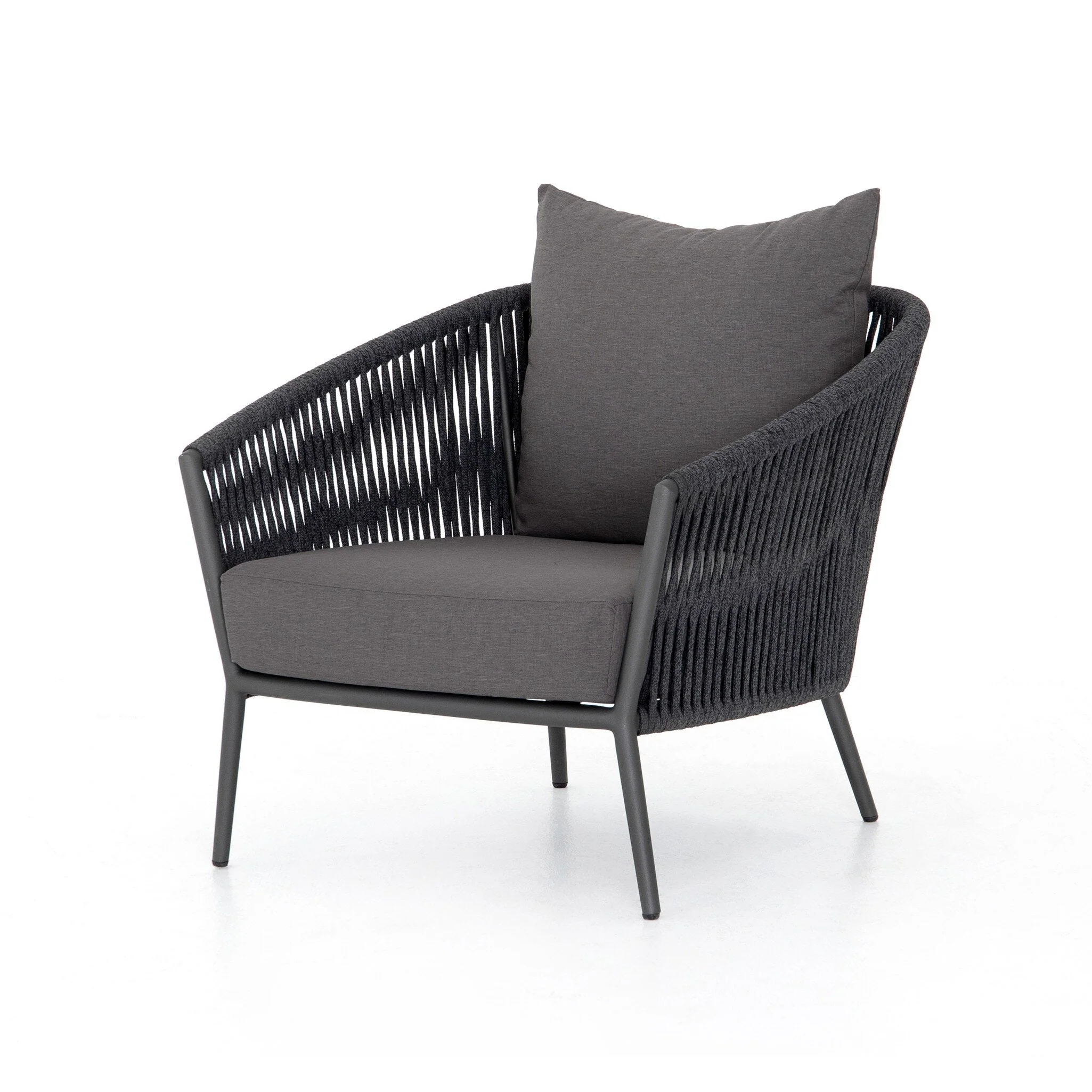 Porto Outdoor Chair - Venao Charcoal - Image 2