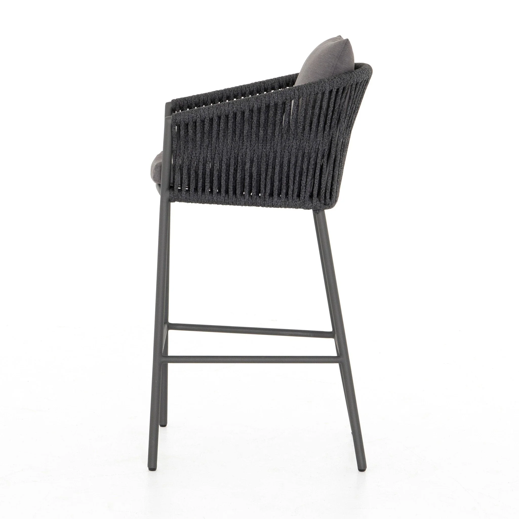 Porto Outdoor Bar Stool - Venao Charcoal - Image 3