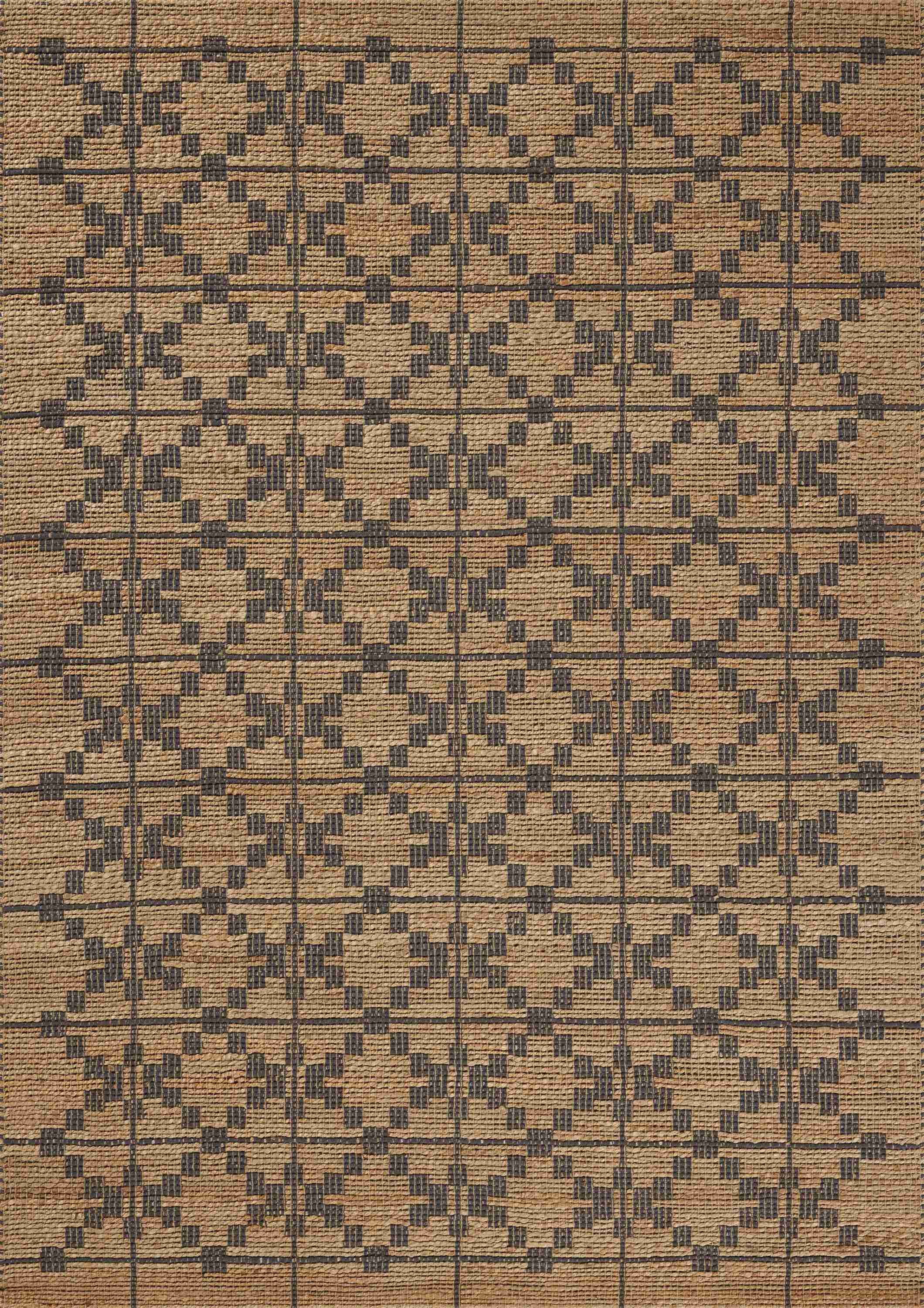 Chris Loves Julia x Loloi | Judy Collection | Natural / Graphite | JUD-05 - Image 1