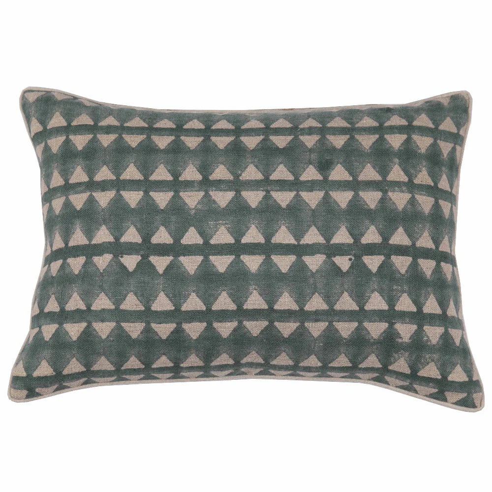 Jules Teal Pillow - Image 1