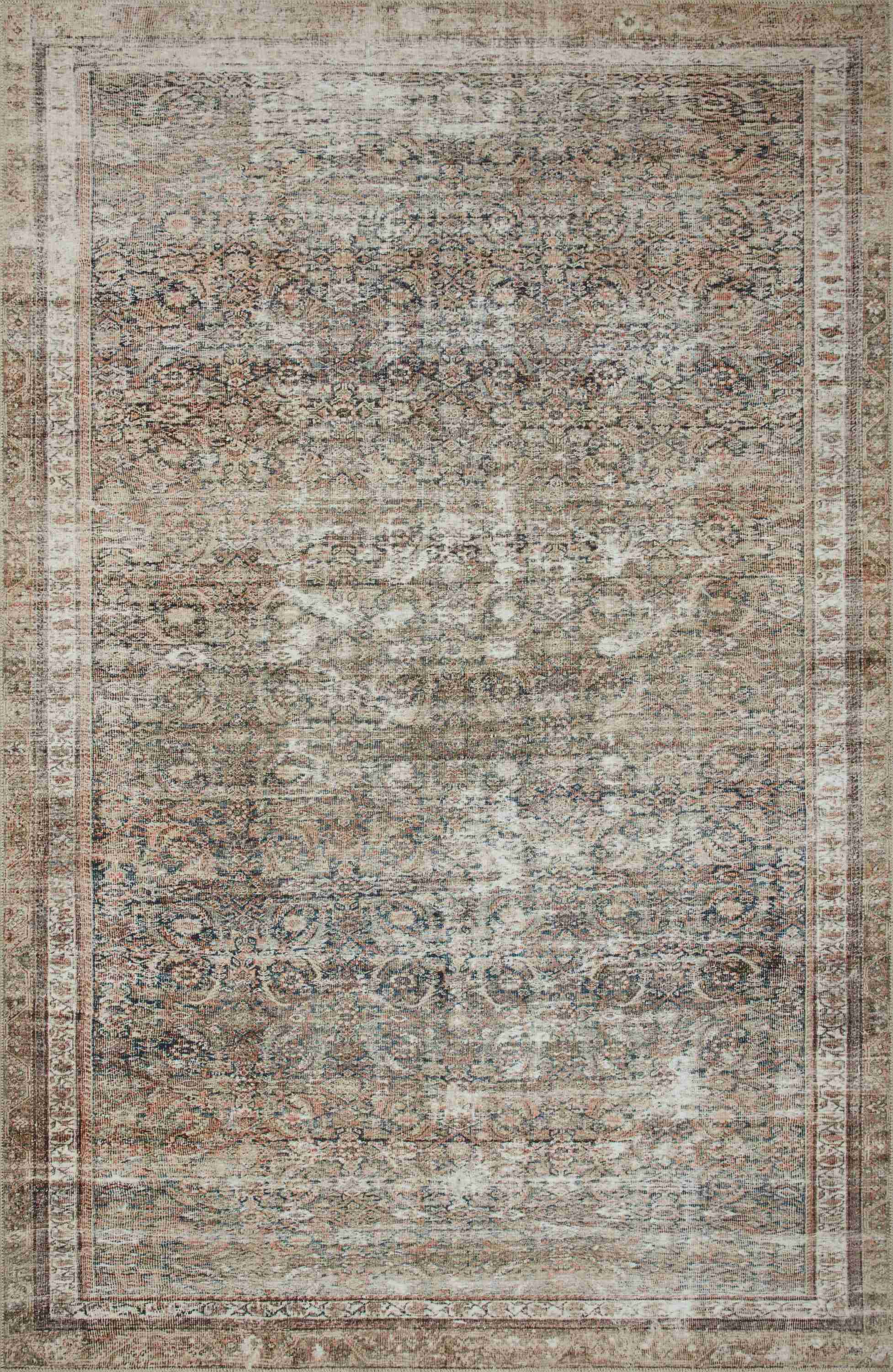 Chris Loves Julia x Loloi | Jules Collection | Ink / Terracotta | 46212 - Image 1