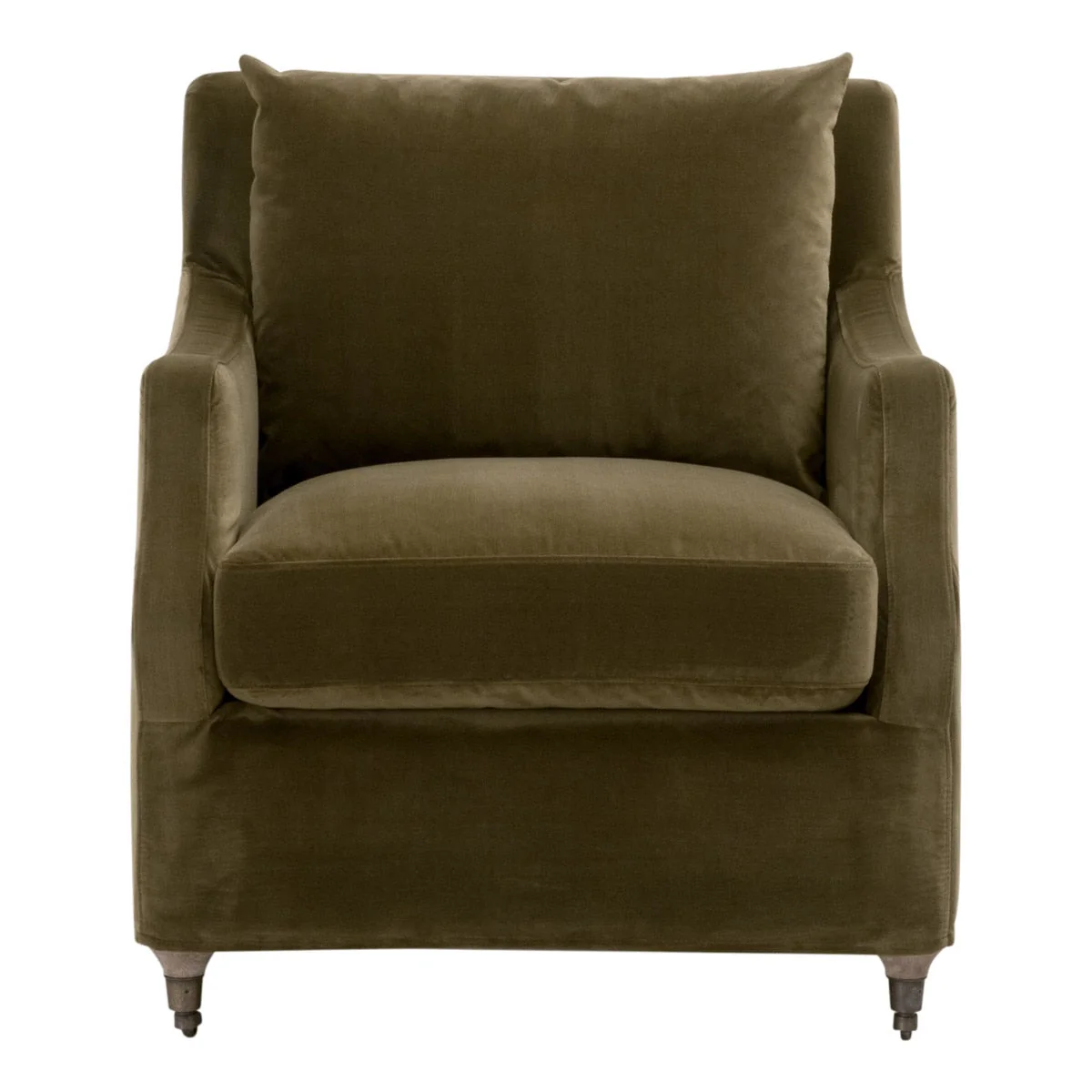 Jade Slipcover Club Chair - Image 1
