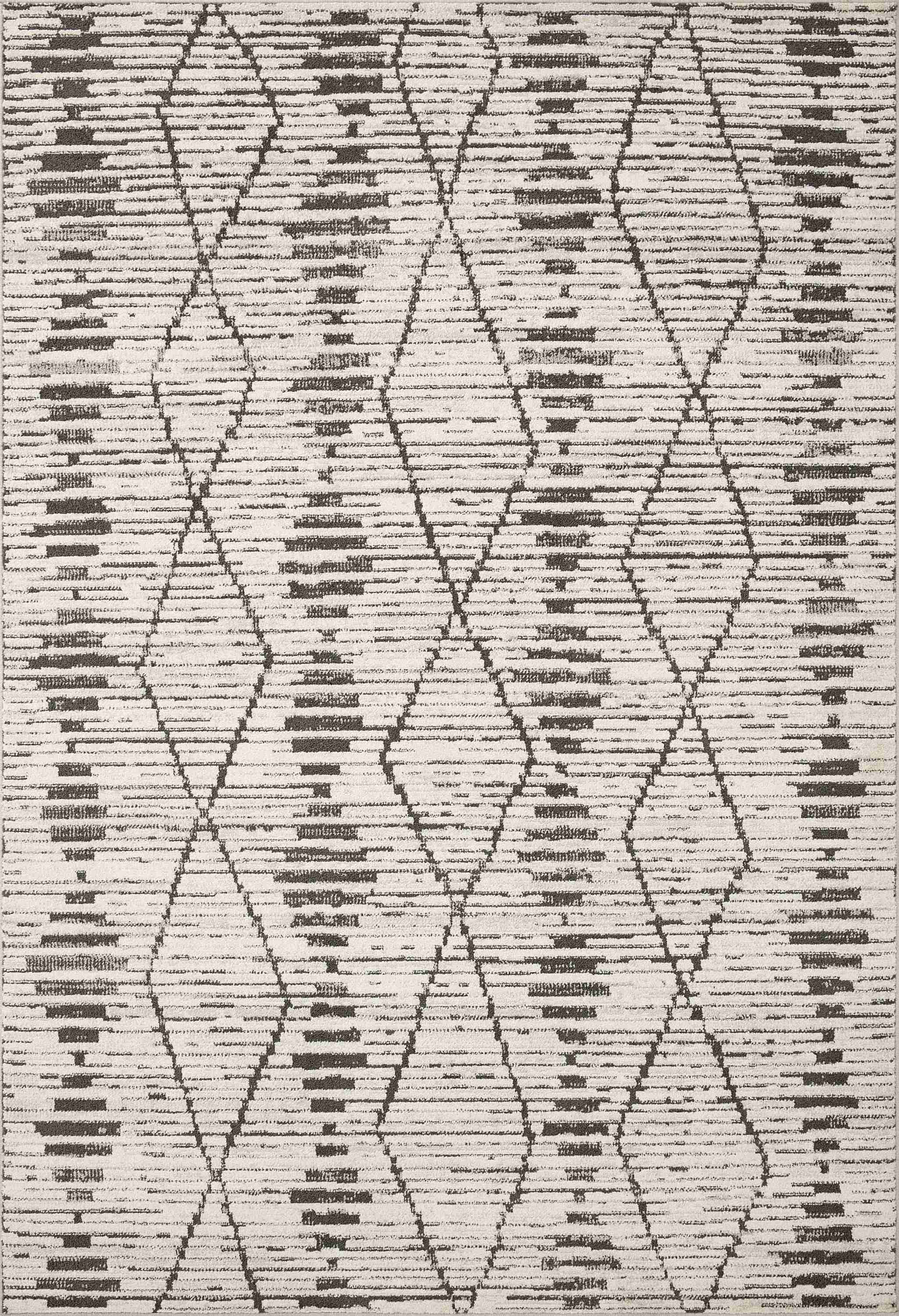 Loloi II | Kamala Collection | Charcoal / Dove | KAM-02 - Image 1