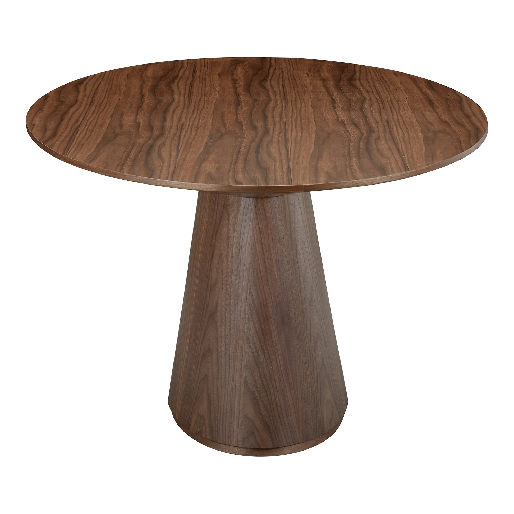 Otago Oval Dining Table Walnut Brown - Image 3