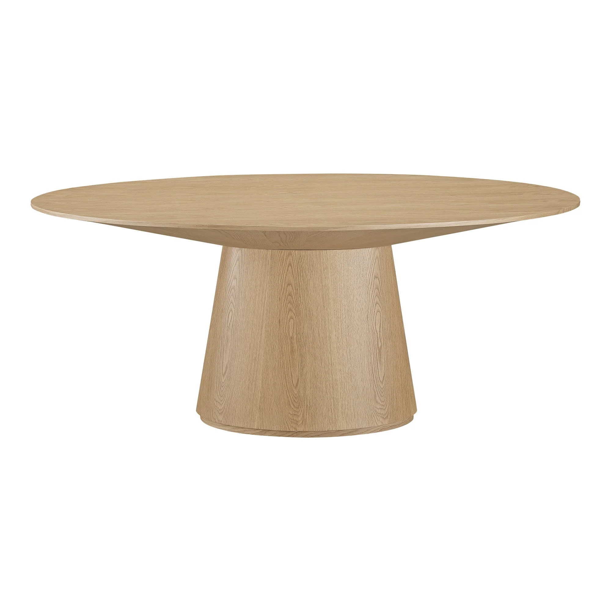 Otago Oval Dining Table Natural Oak - Image 1