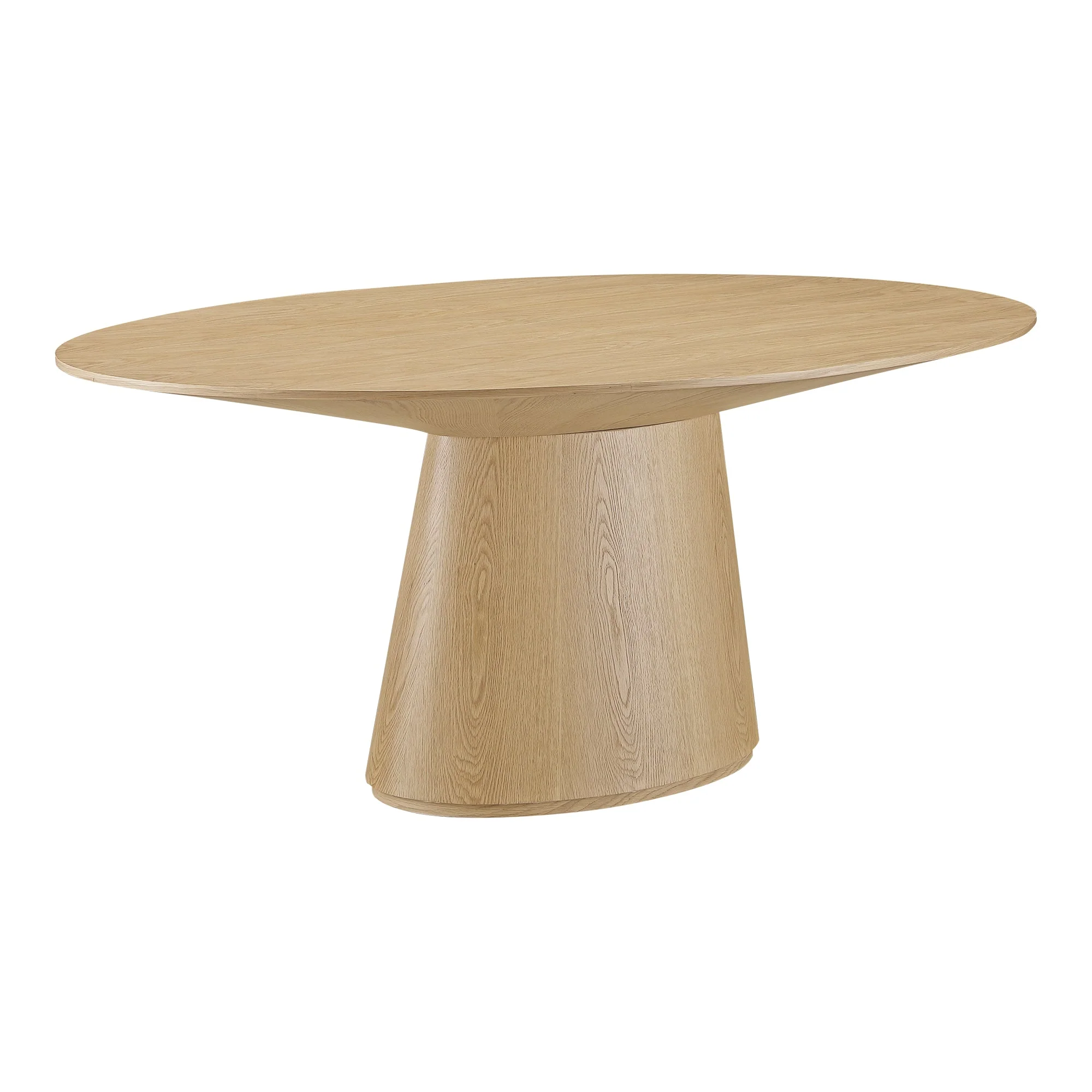 Otago Oval Dining Table Natural Oak - Image 2