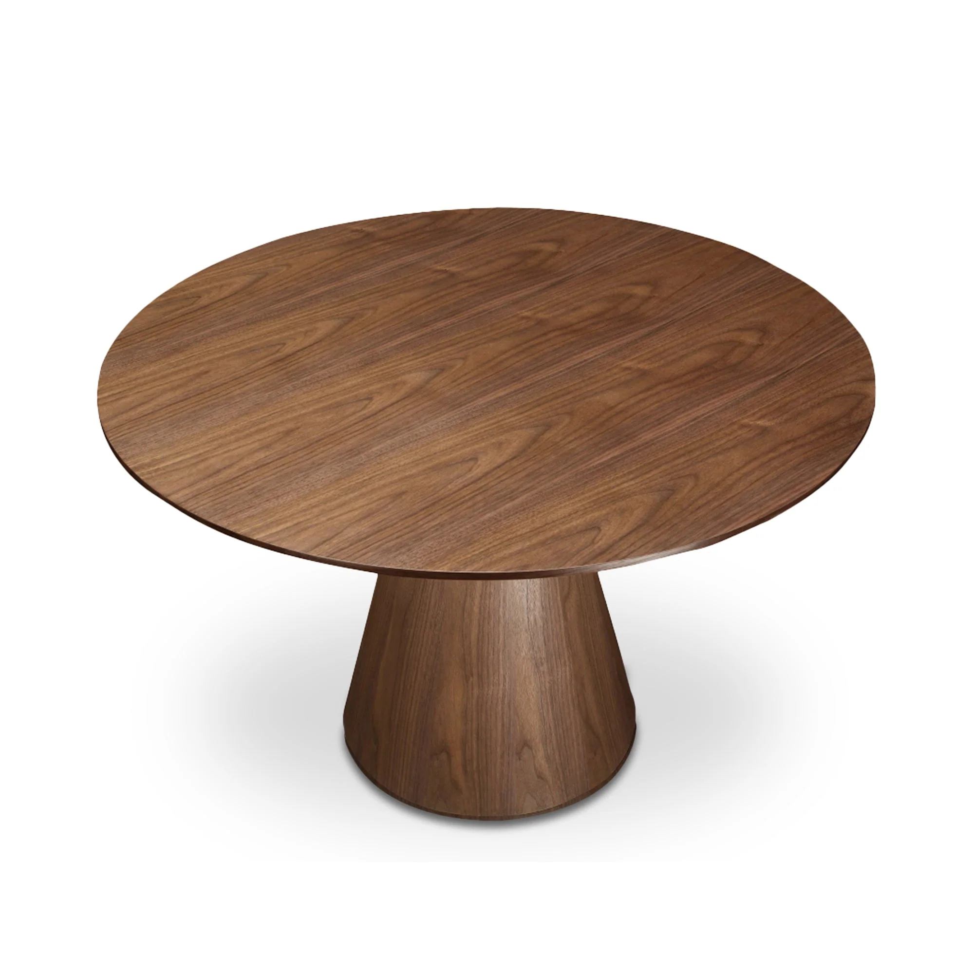 Otago 47In Round Dining Table Walnut - Image 2