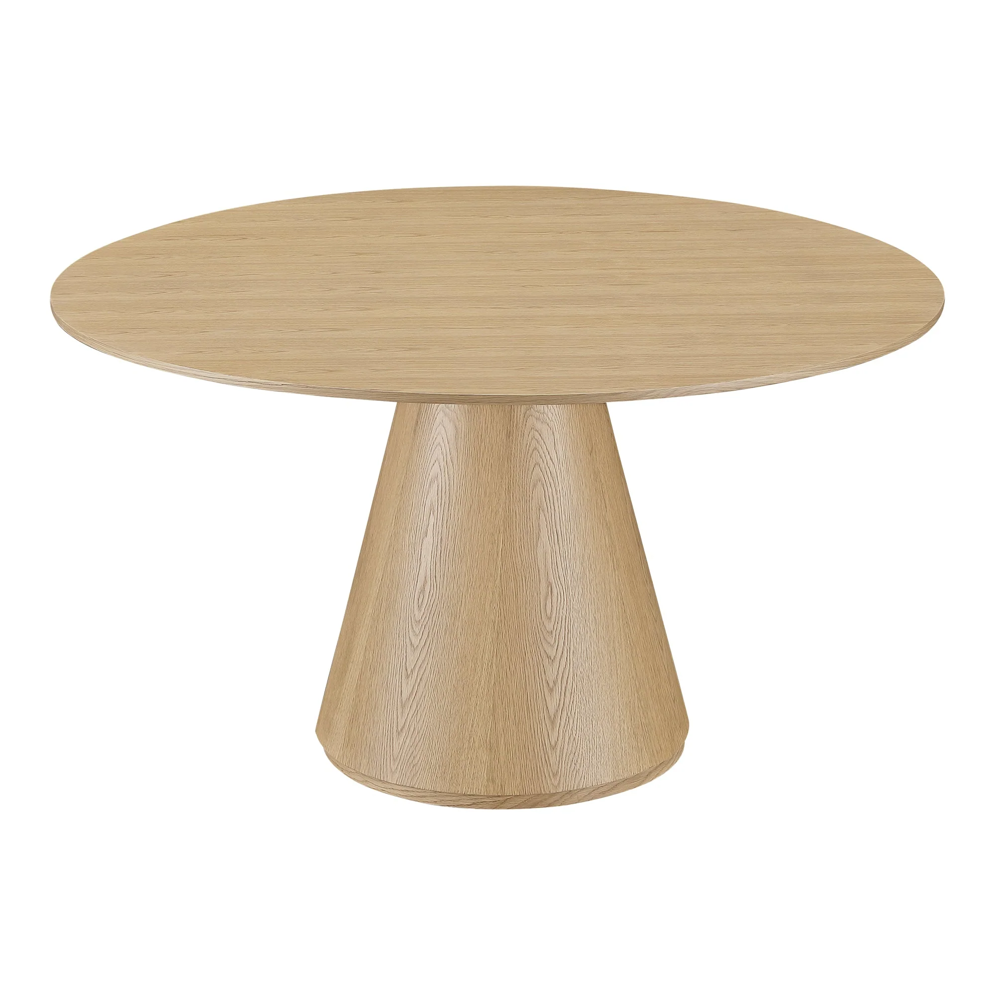 Otago 47In Round Dining Table Oak - Image 2