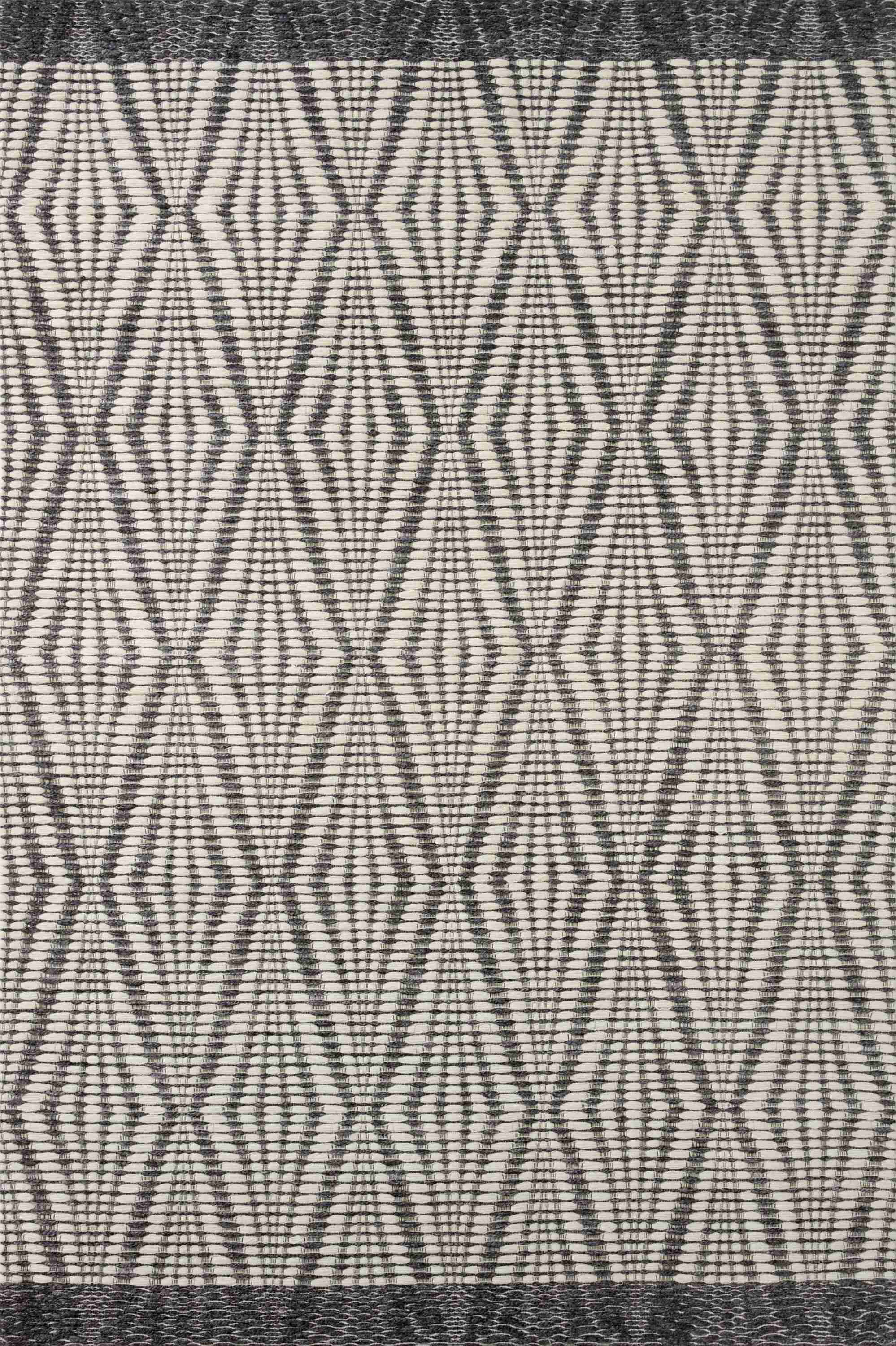 Loloi | Kenzie Collection | Ivory / Charcoal | KNZ-01