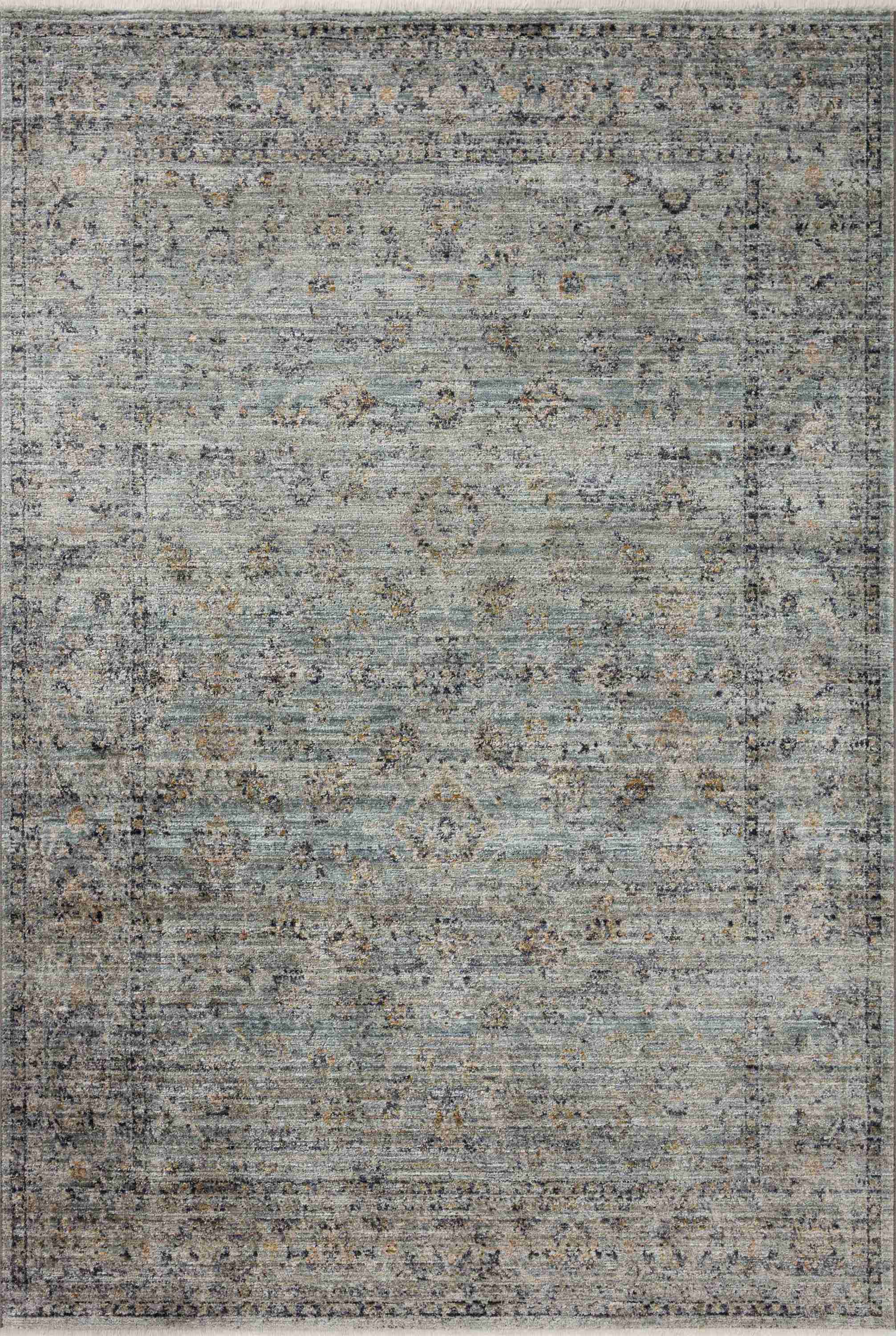 Jean Stoffer x Loloi | Katherine Collection | Ocean / Gold | KES-01 - Image 1