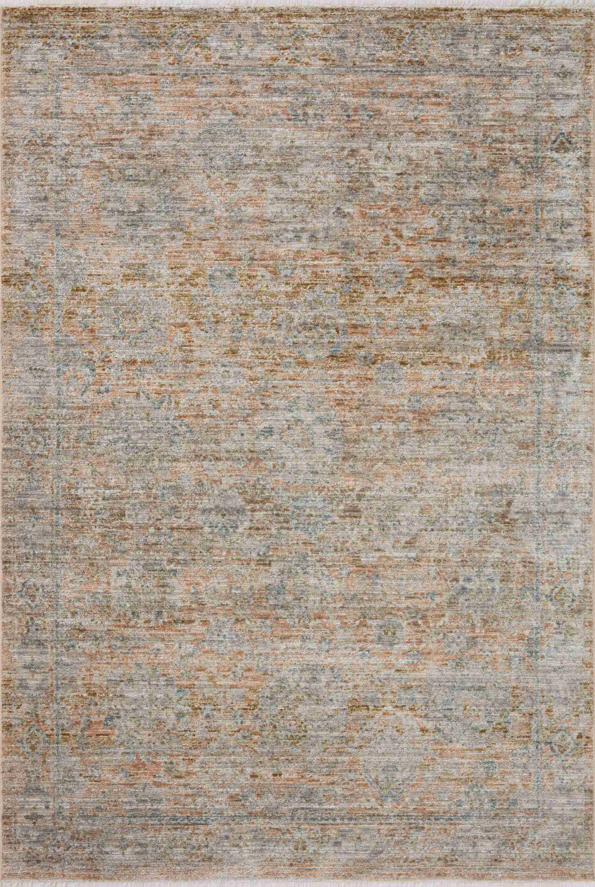Jean Stoffer x Loloi | Katherine Collection | Terracotta / Smoke | KES-02 - Image 1