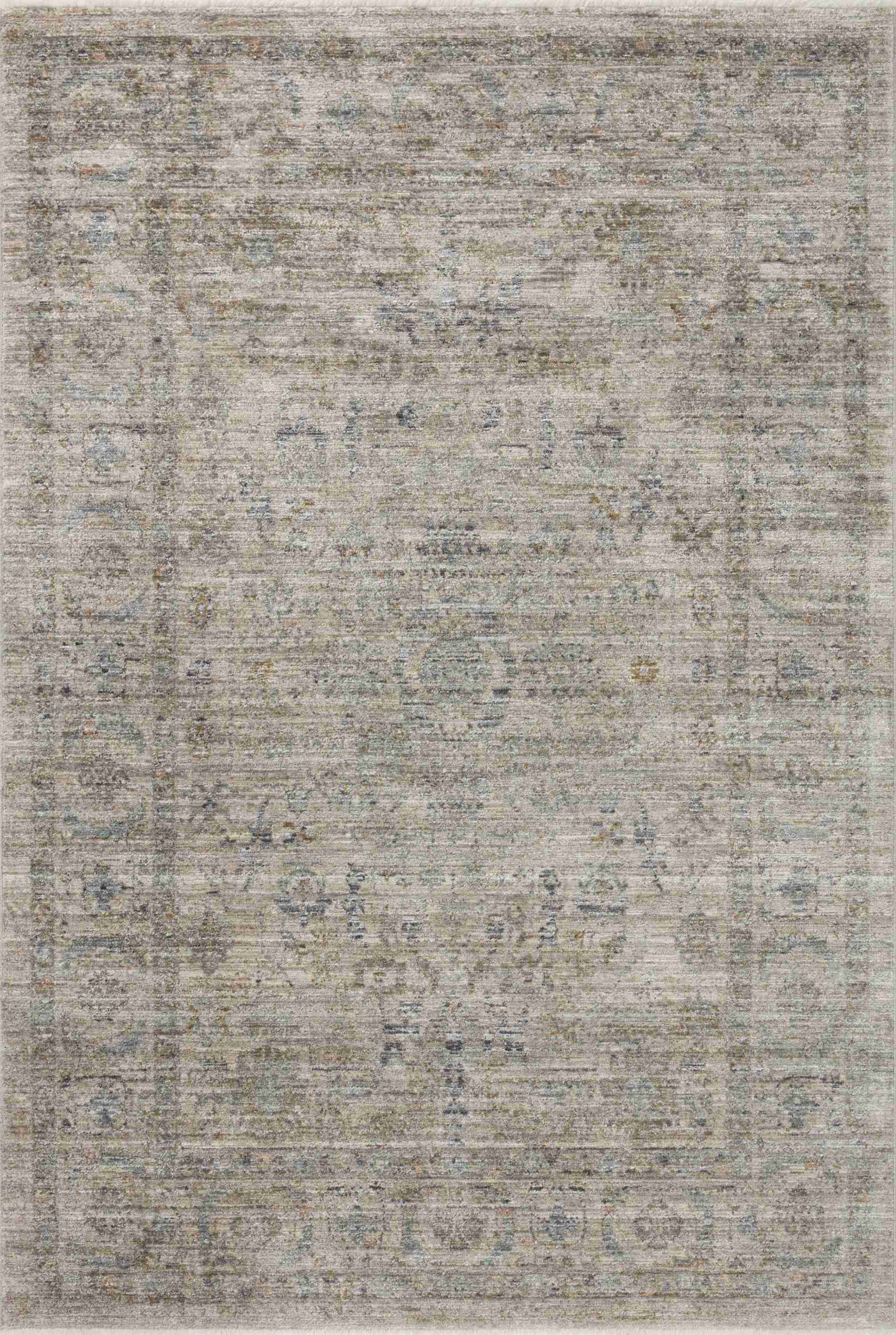 Jean Stoffer x Loloi | Katherine Collection | Beige / Mist | KES-03 - Image 1