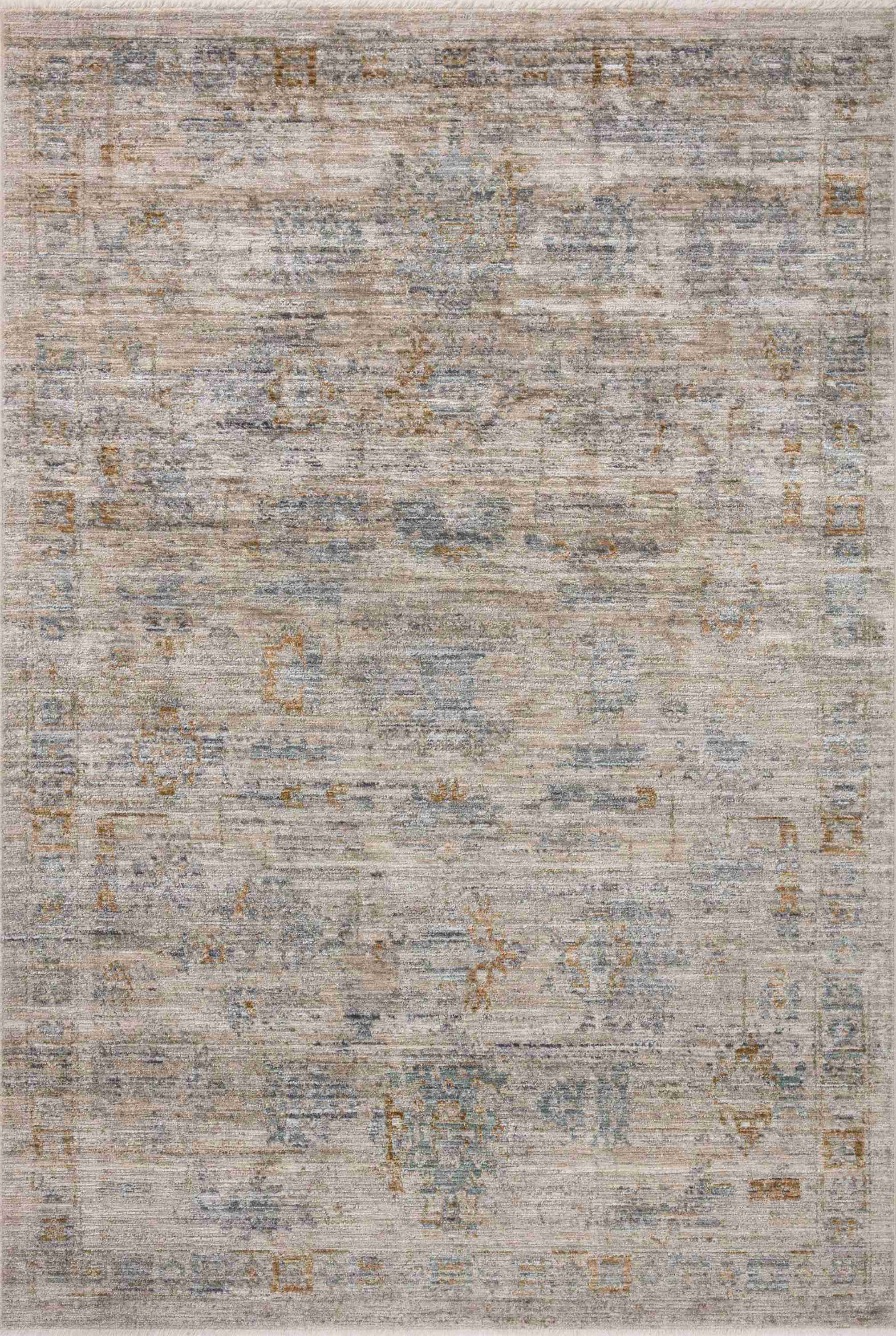 Jean Stoffer x Loloi | Katherine Collection | Pebble / Ocean | KES-04 - Image 1